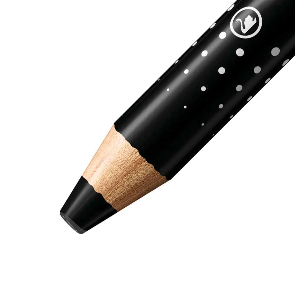 STABILO MARKdry Whiteboard & Flipchart Markers - Pack of 5 Black | 10mm XXL Lead | PEFC-Certified Wood 3