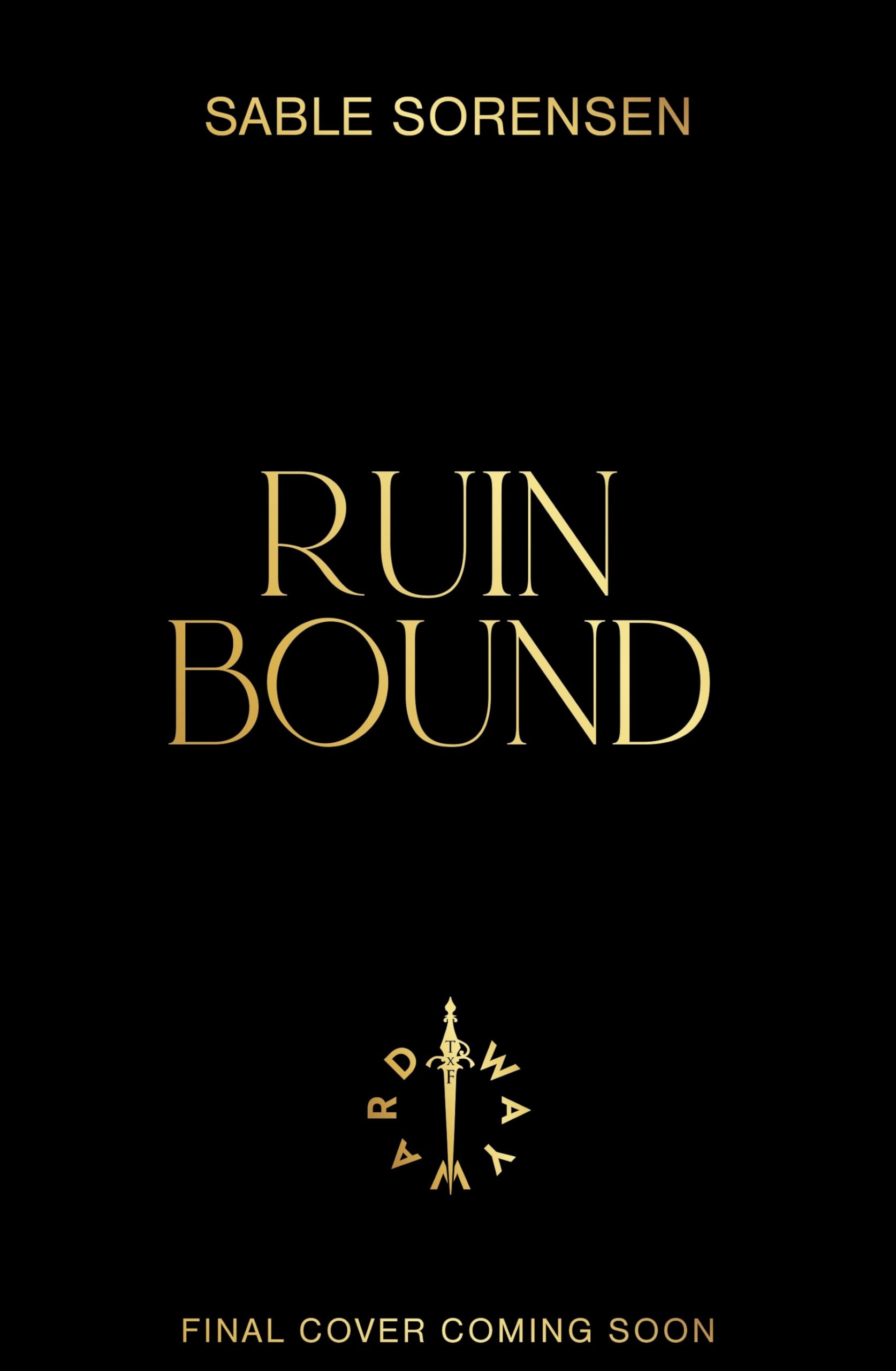 Sable Sorensen - Ruin Bound (The Wolves of Ruin, 3) | Hardcover
