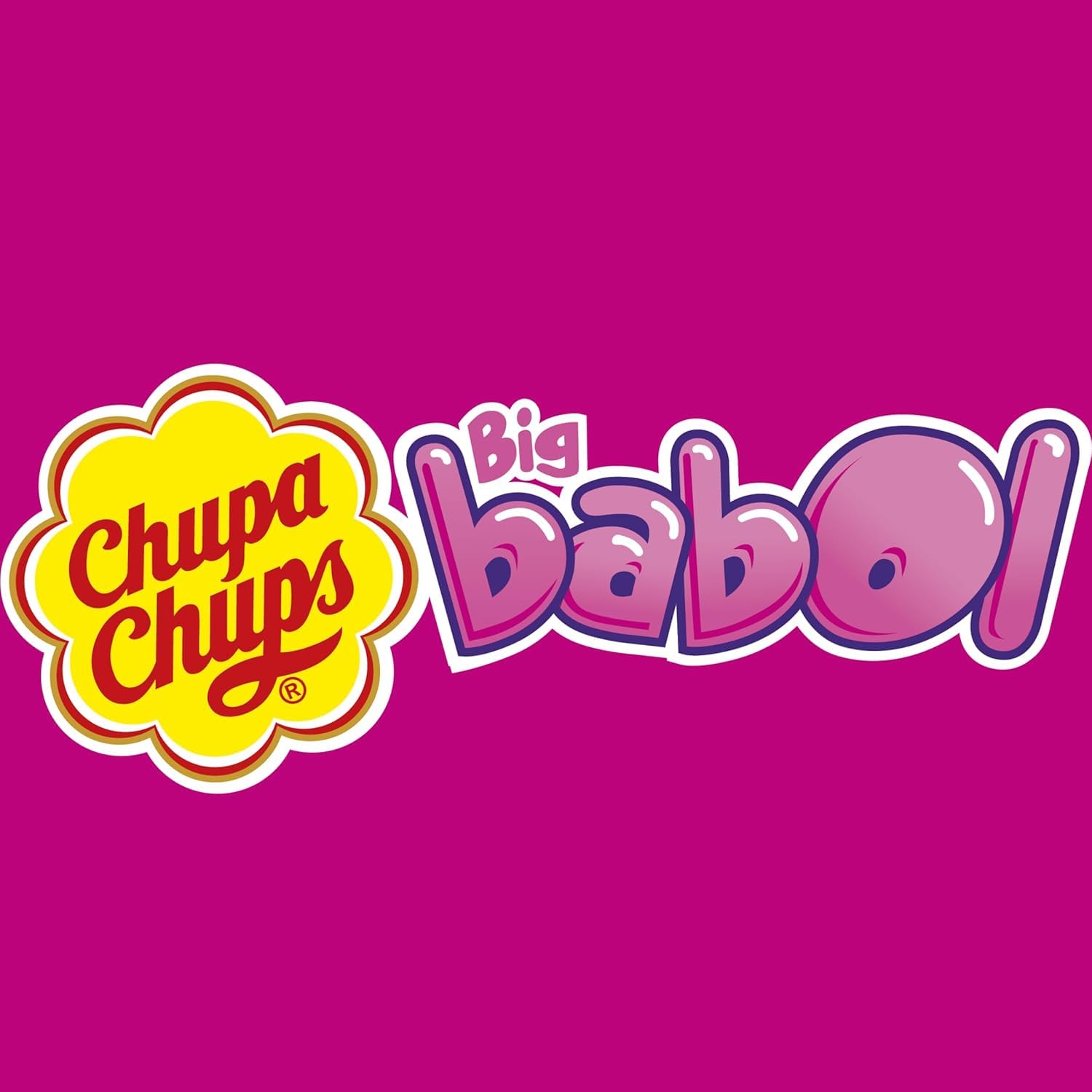 Chupa Chups Big Babol Tongue Painter Bubble Gum - Blue Raspberry Flavor | 6 Pieces per Pack, 20 Packs Total 2