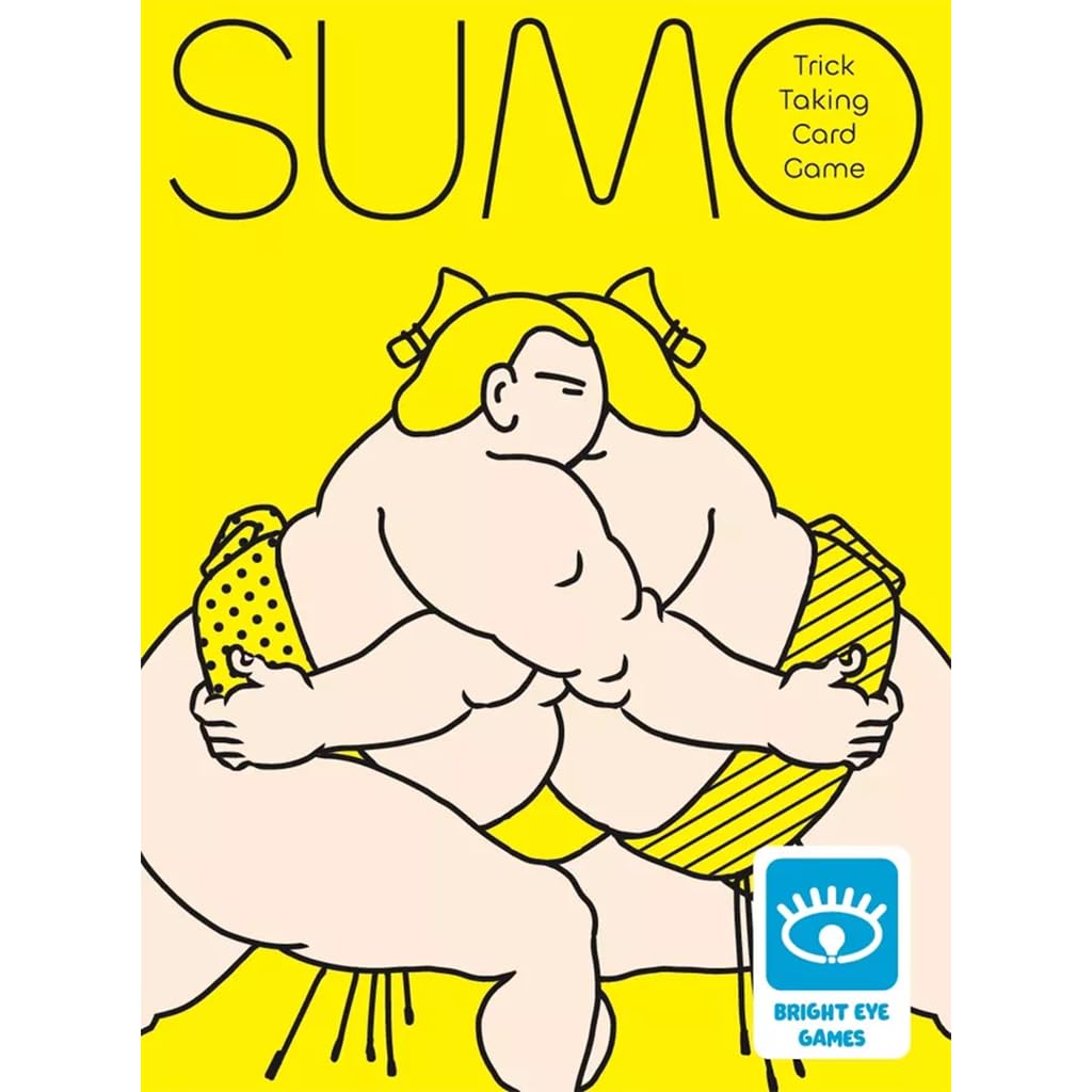 Bright Eye Games SUMO Trick-Taking Card Game | 2 Players | Ages 10+