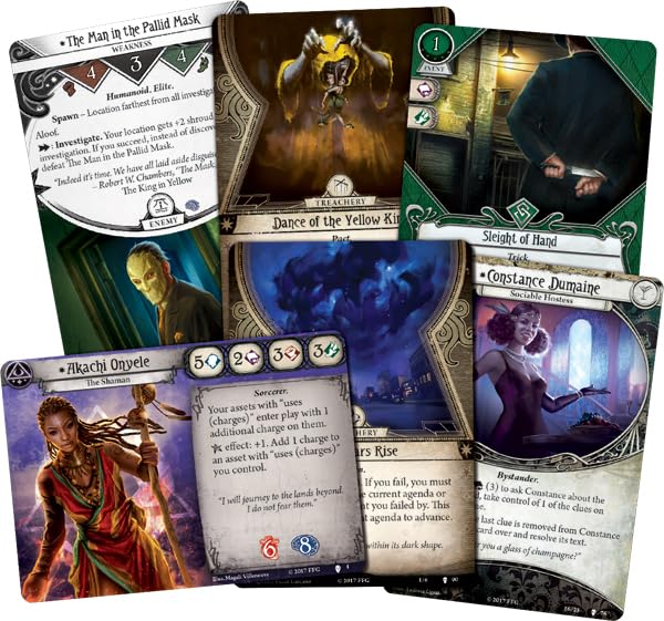 Fantasy-Flugspiele | Arkham Horror: Das Kartenspiel: Der Weg zu Carcosa Investi