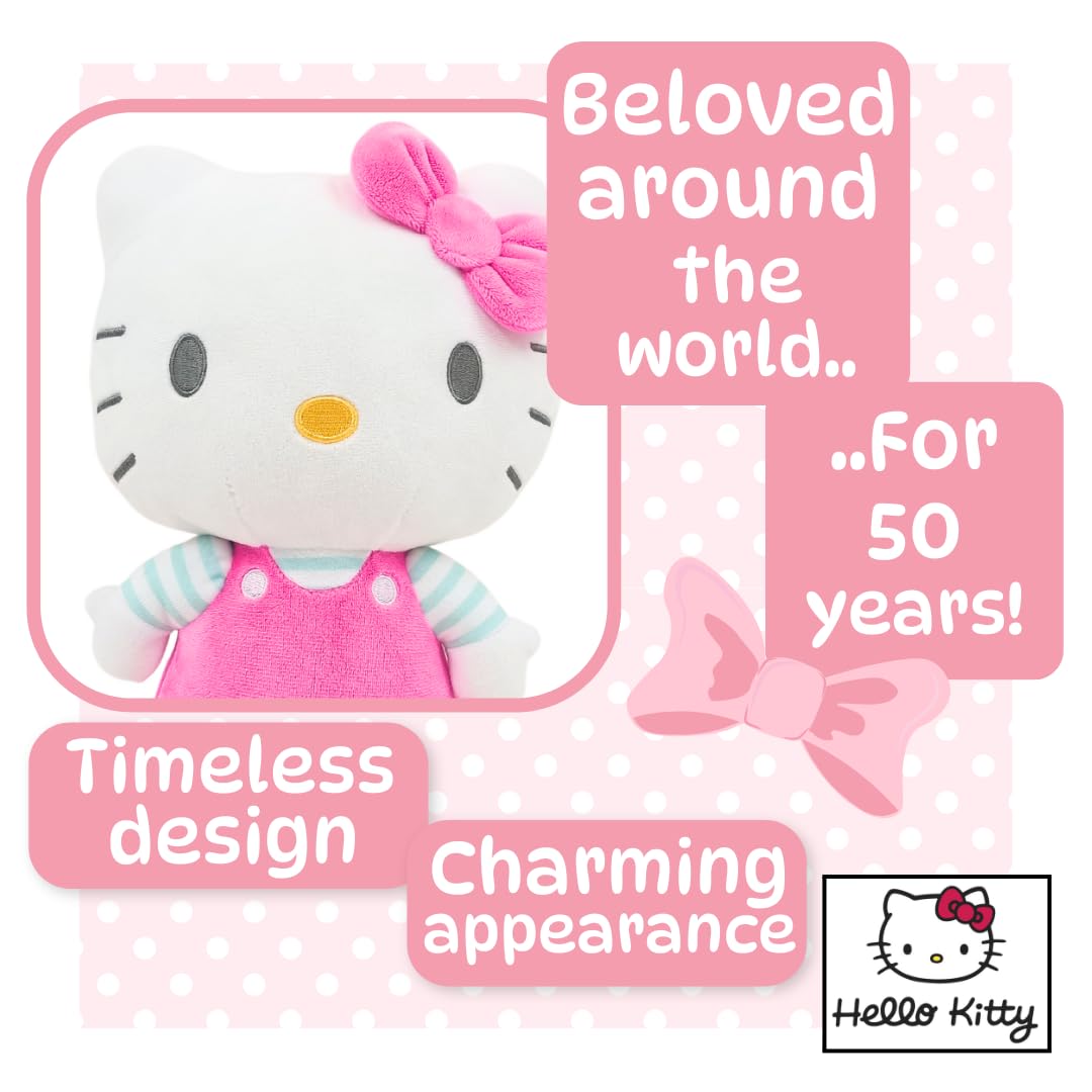 Hello Kitty Official Plush - 40 CM Large Standing Pink Dress Plush Toy 10