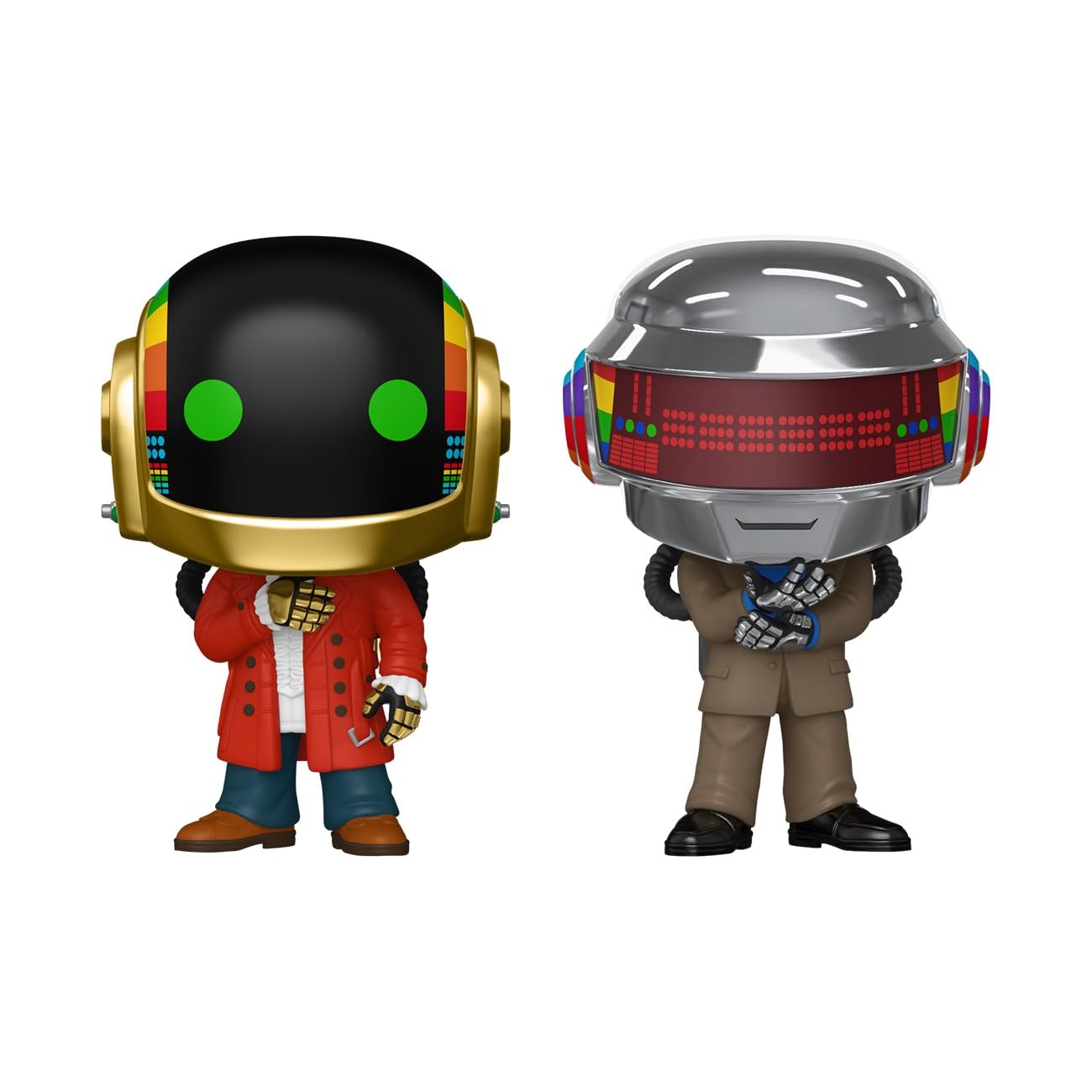 Funko POP! Rocks: Daft Punk - Discovery 2 Pack | Collectable Vinyl Figure | Hero Robot No. 1 2
