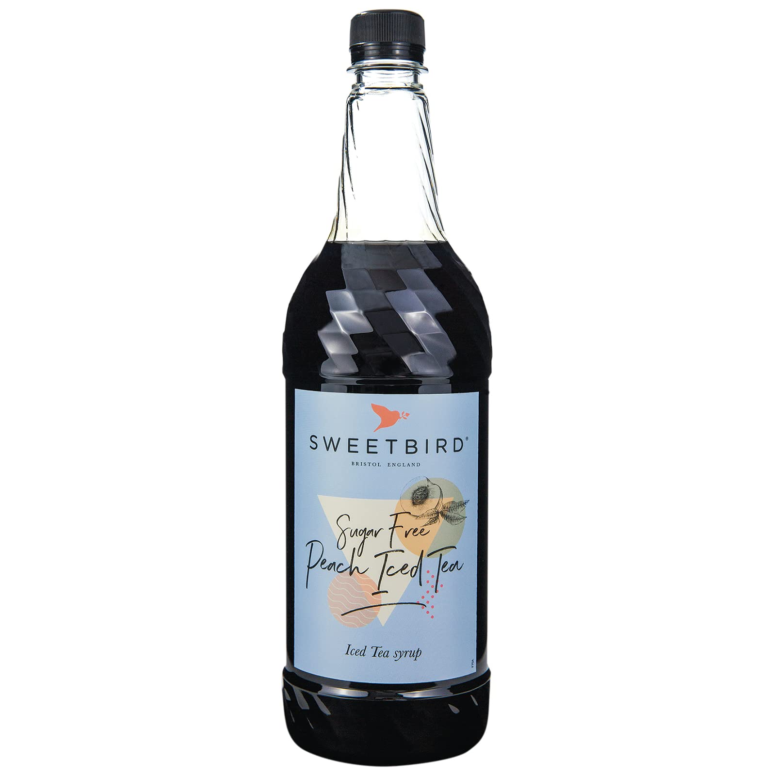 Sweetbird Sugar Free Peach Iced Tea Syrup - Vegan Friendly | 1 Litre 1