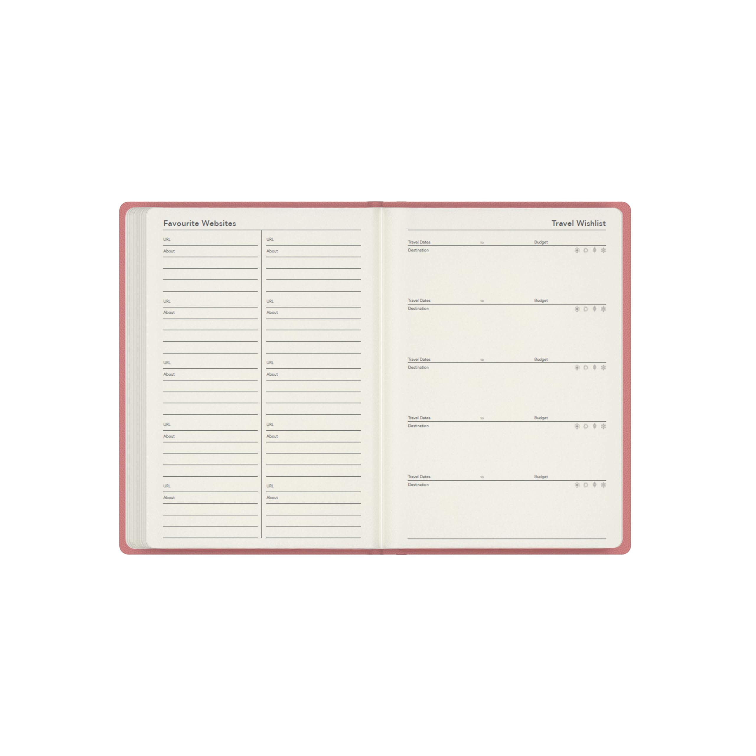 Collins 2026-2027 Mid/Academic Year Appointment Book - 13 Month A6 Week-to-View Diary | Hardcover | Yellow 4