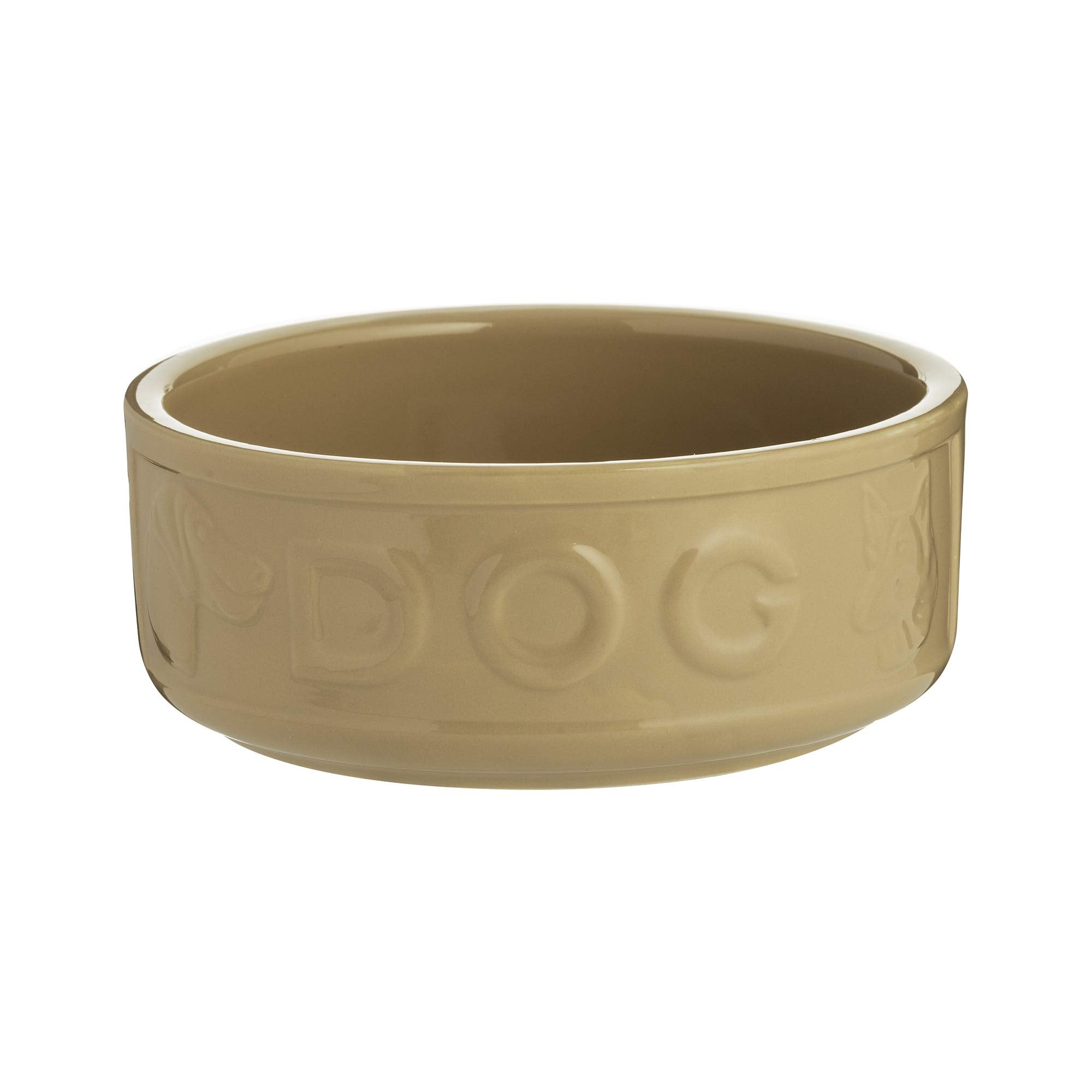 Mason Cash Cane Lettered Stoneware Dog Bowl - 1.2L Capacity | Durable | Medium/Large Breeds 1