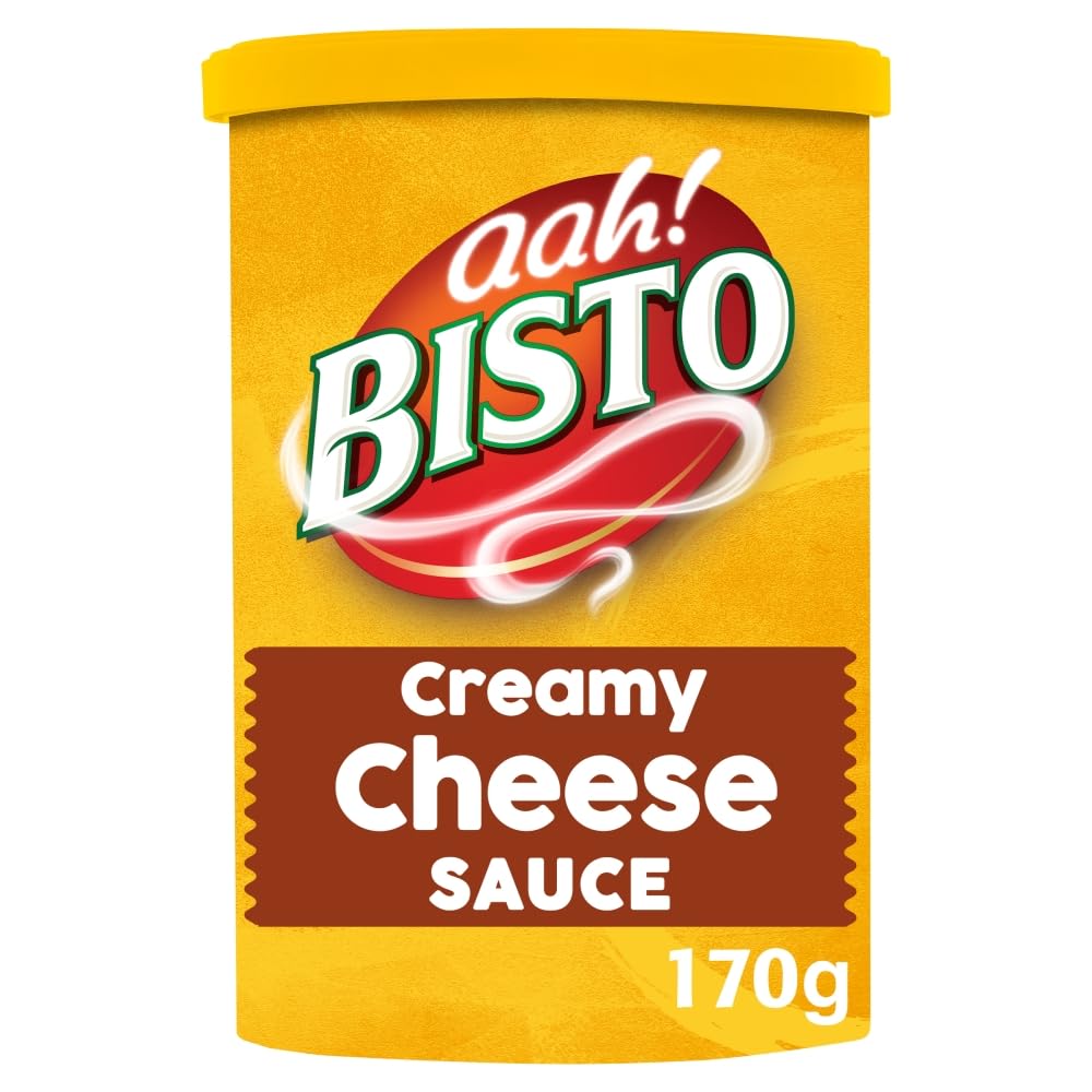 Bisto Cheese Sauce Mix - Thick, Creamy & Delicious | 170g Drum