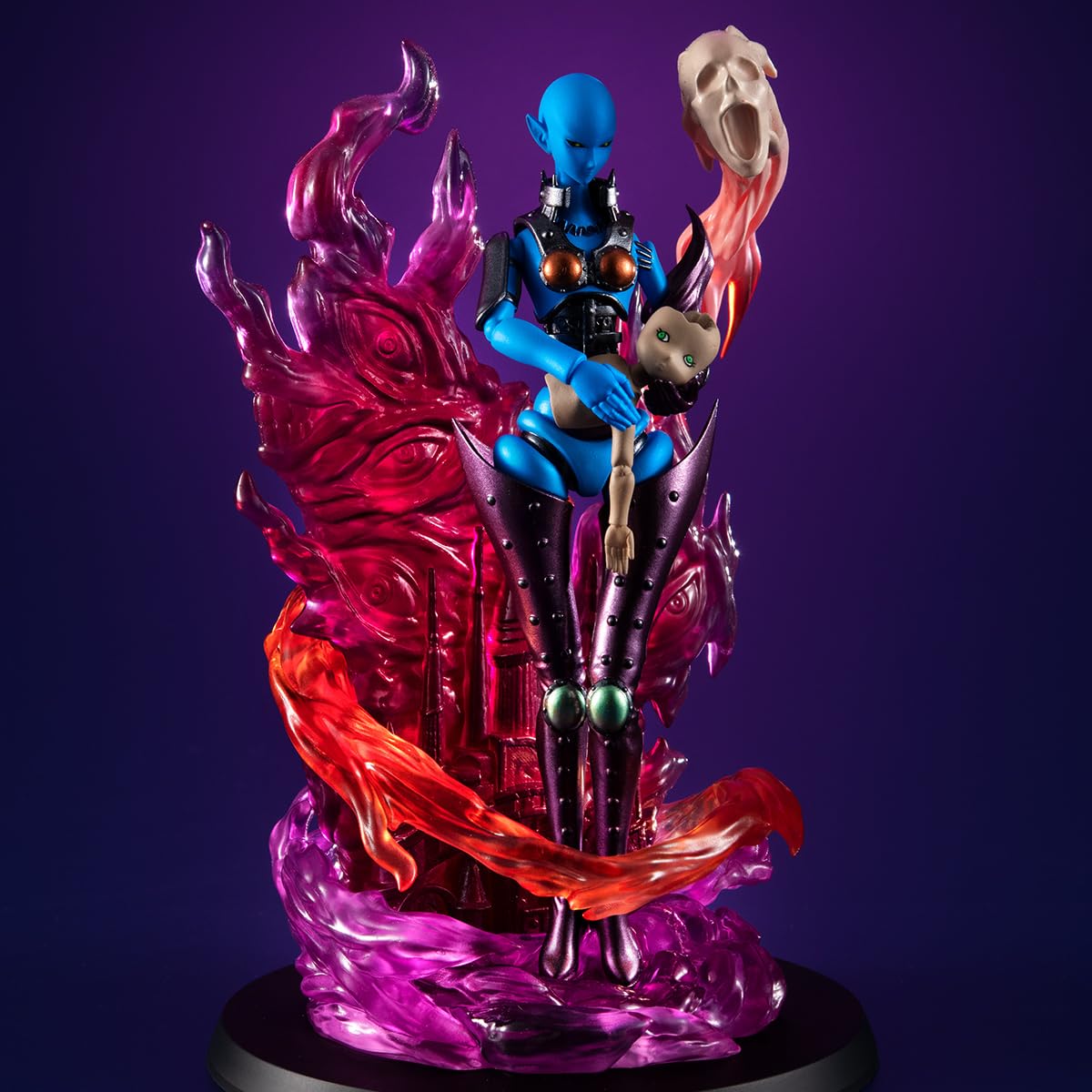 Megahouse Yu-Gi-Oh! Duel Monsters Dark Necrofear PVC Statuette (MGH83718) 2