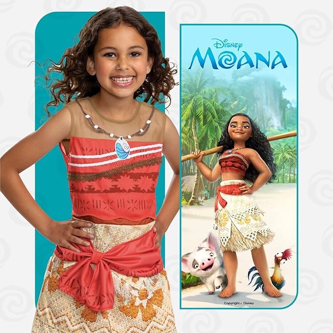 Disguise Disney Moana Costume - Toddler (3-4 Years) 11