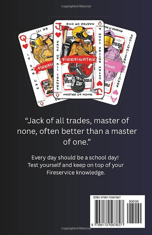 DrillBook Academy - 1,000 Firefighter Questions and Answers - Paperback, 279 Pages