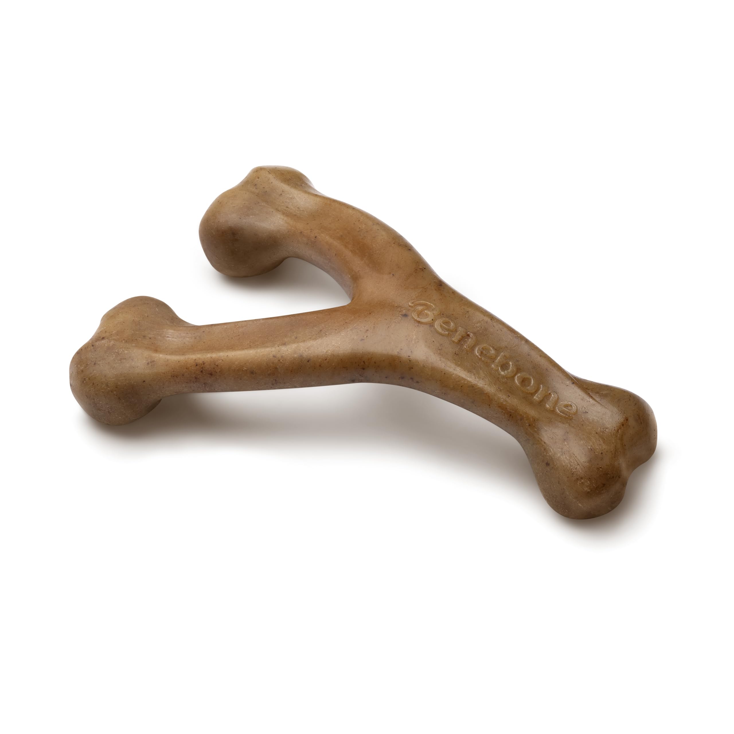 Benebone Wishbone Durable Chew Toy - Limited Edition Duck Flavor | Large Size