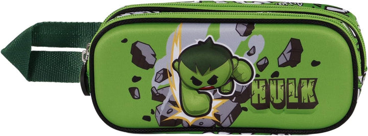 KARACTERMANIA Hulk Greenmass-3D Double Compartment Pencil Case (04457)