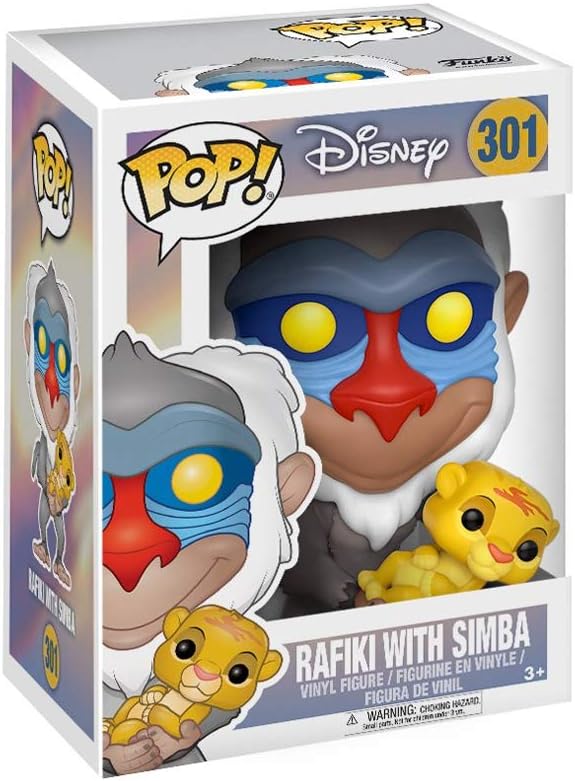 Funko Pop! Disney The Lion King - Rafiki with Baby Simba Vinyl Figure