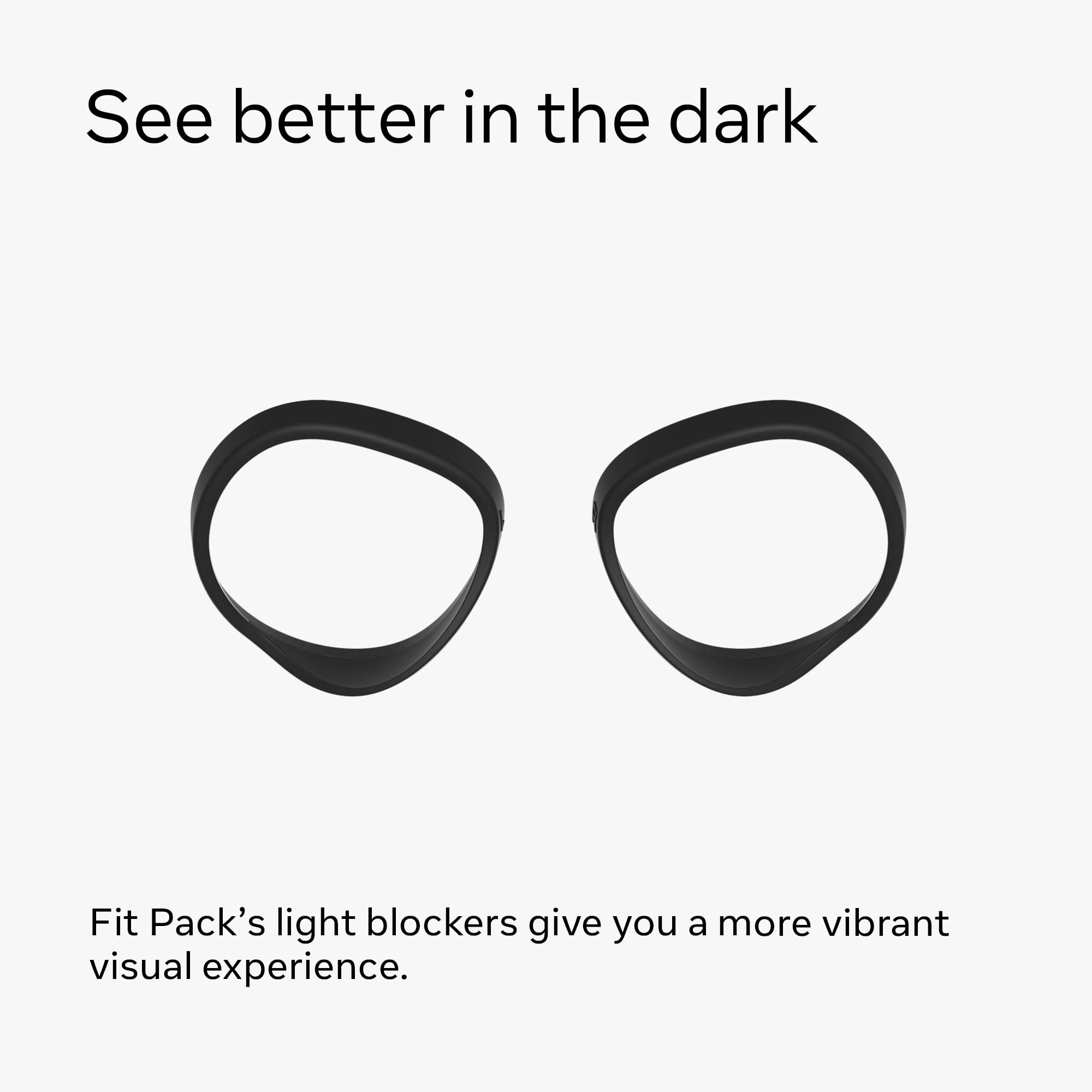 Meta Quest 2 Fit Pack – Alternate Facial Interfaces, Light Blockers & Silicone Covers for Comfort and Immersion 8