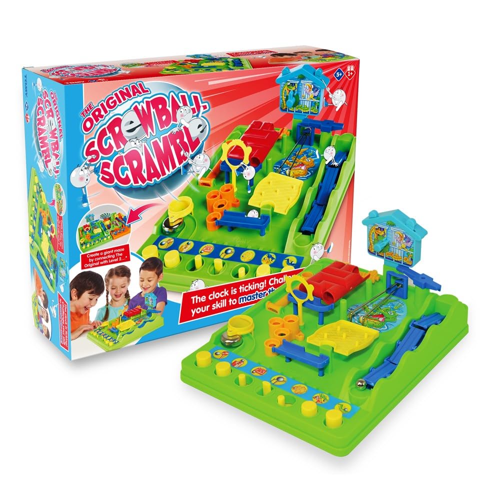 TOMY Screwball Scramble Classic Action Board Game 15