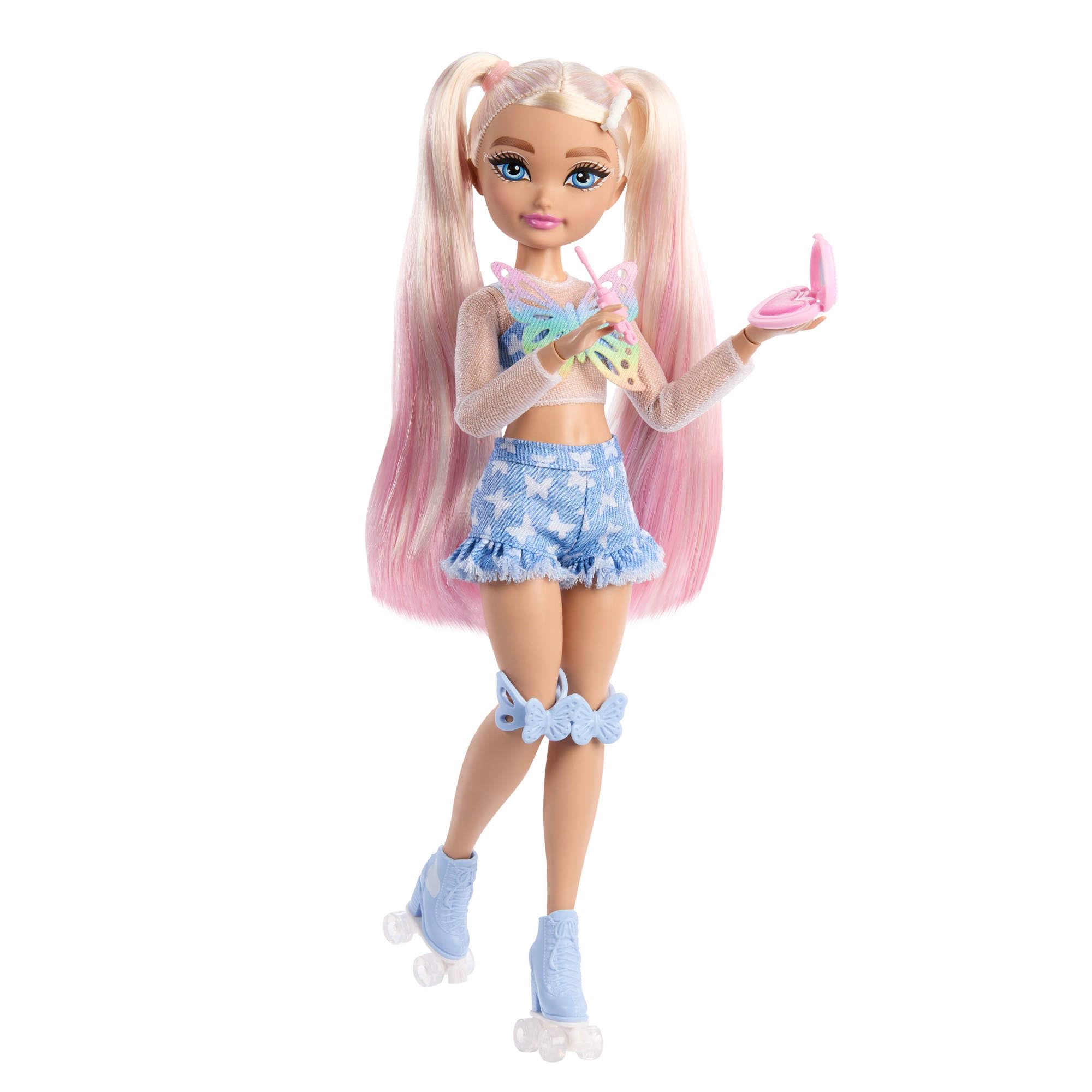 Barbie Dream Besties Doll and Accessories, Barbie “Malibu” Posable Roller Skater | Model JFX96 3