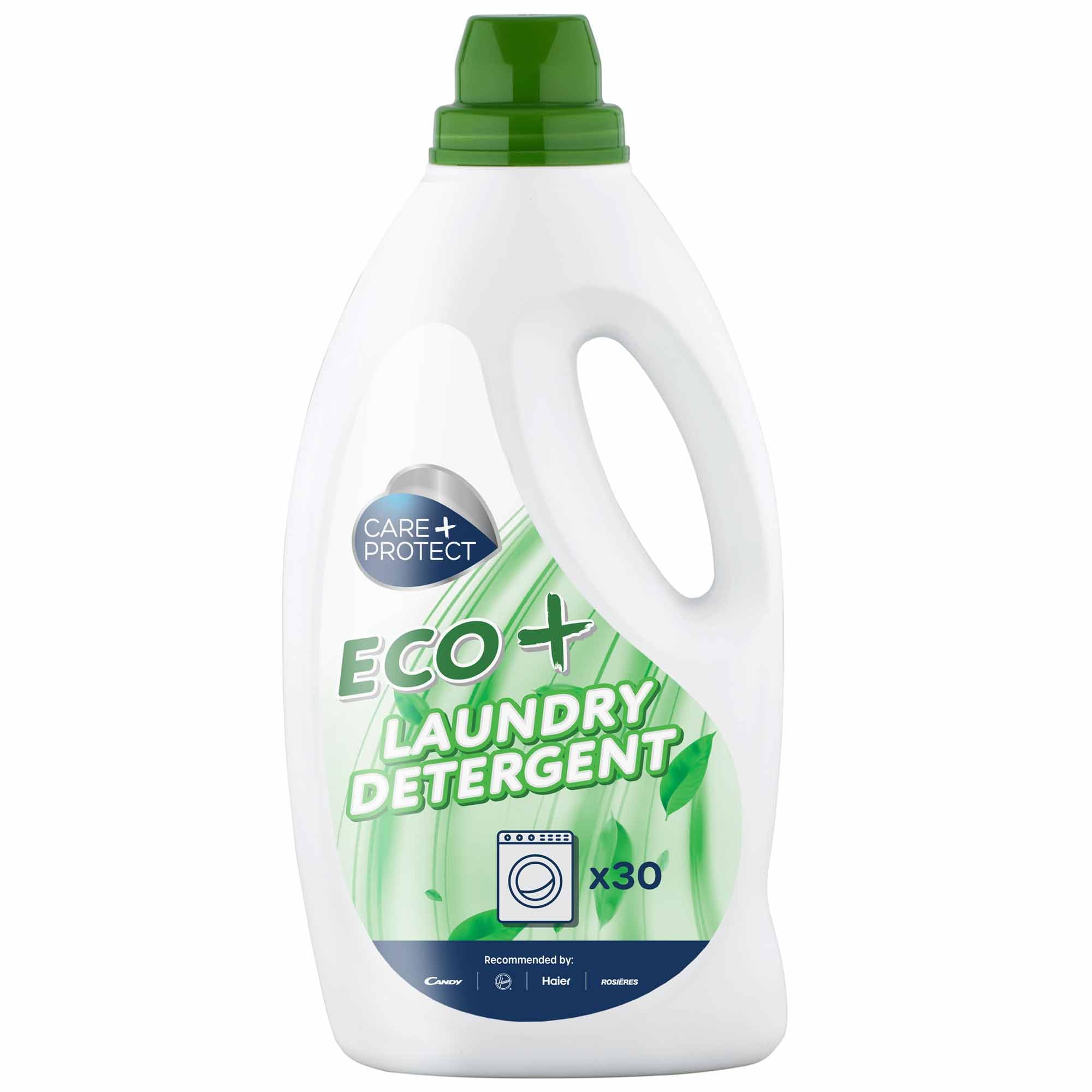 CARE + PROTECT ECO+ Liquid Laundry Detergent - 1.5L | Concentrated | Hypoallergenic | Aloe Vera Scent 1