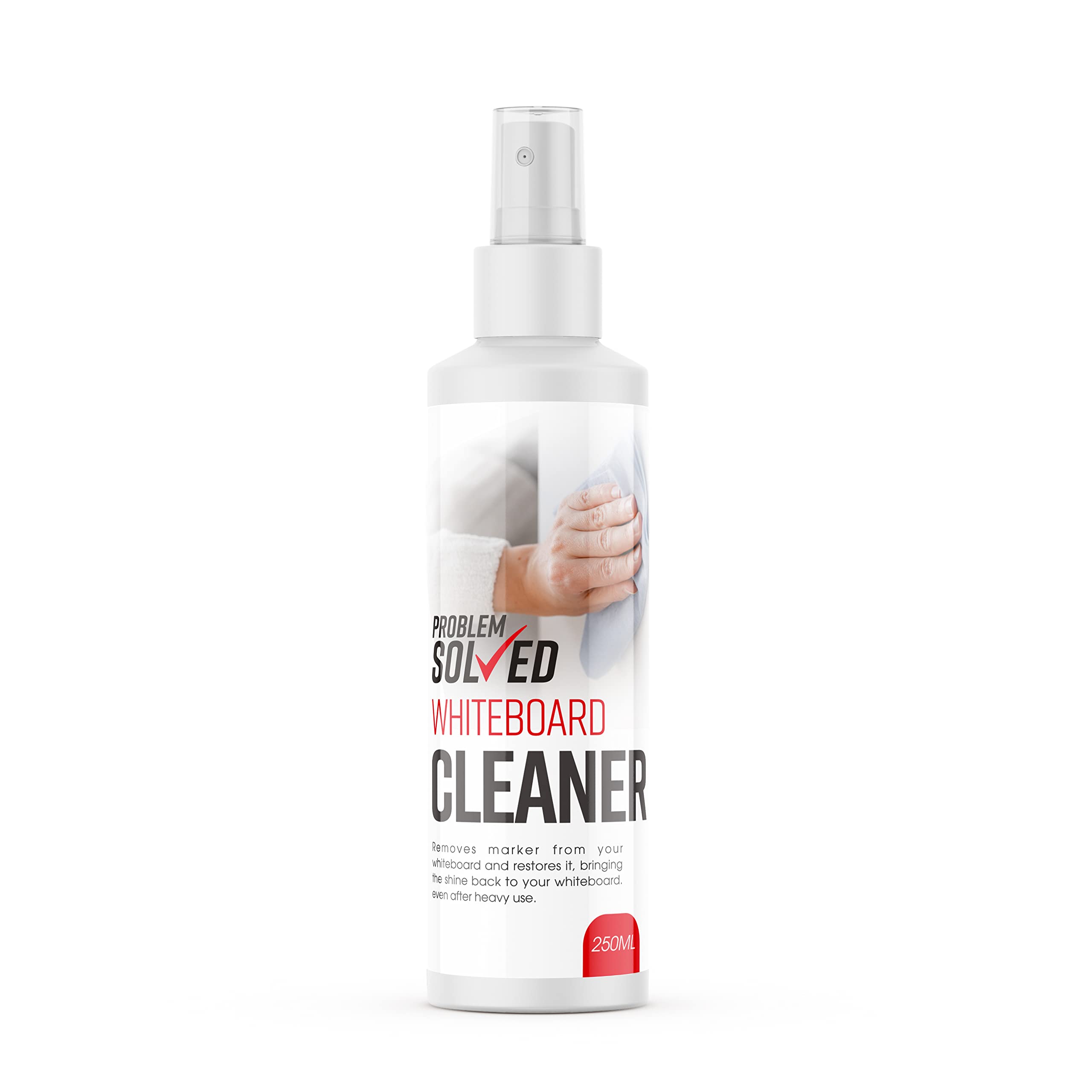 Problem Solved Whiteboard Cleaner Spray Liquid - Streak Free Finish | 250 ml