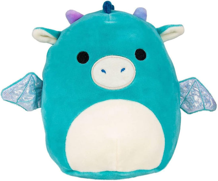 Squishmallows 7" Soft Toy - Tatiana the Dragon | Green or Red Plush Stuffed Animal | Cute Collectible Dragon Toy