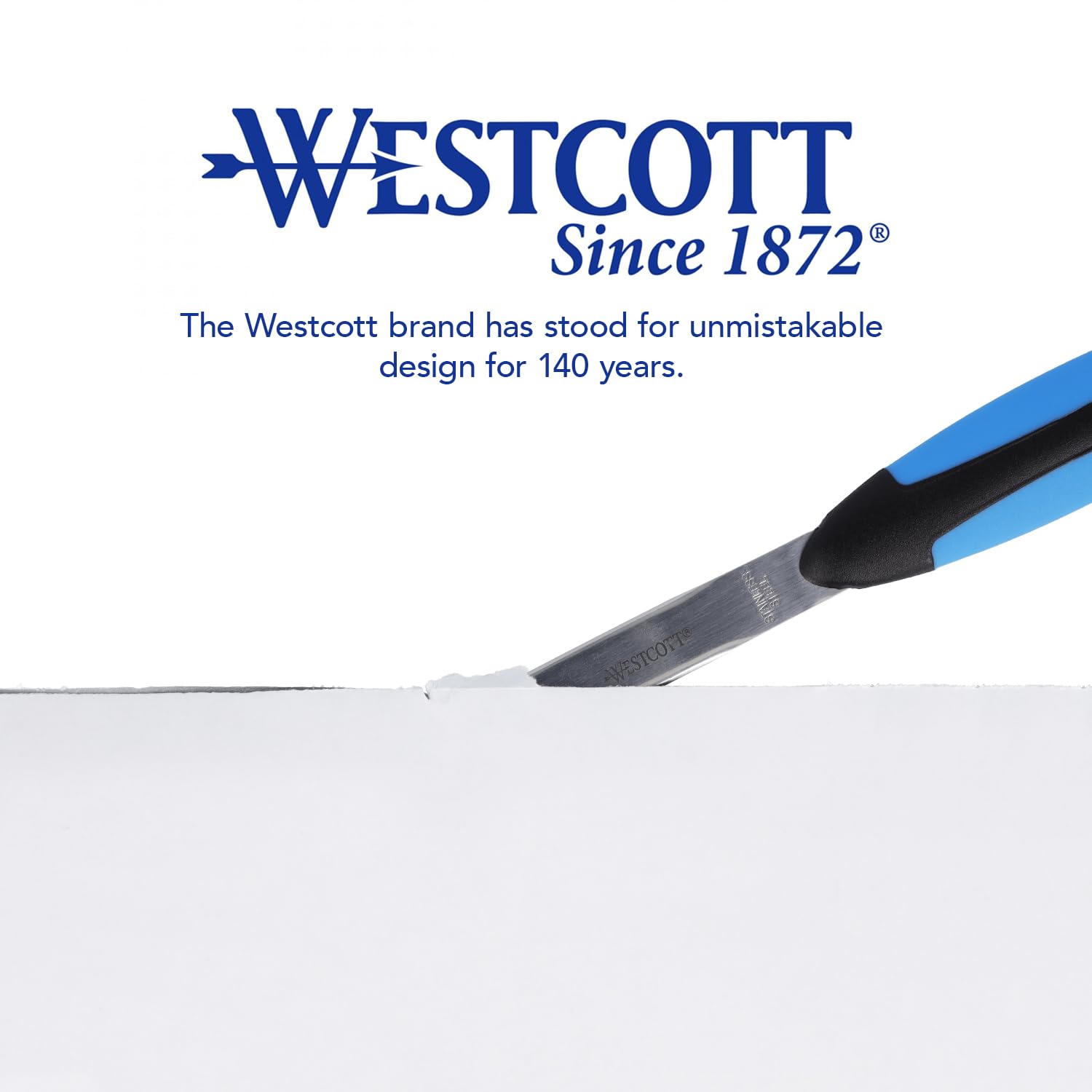 Westcott Letter Opener with Soft Grip Handle | Metal Blade | 28g 4