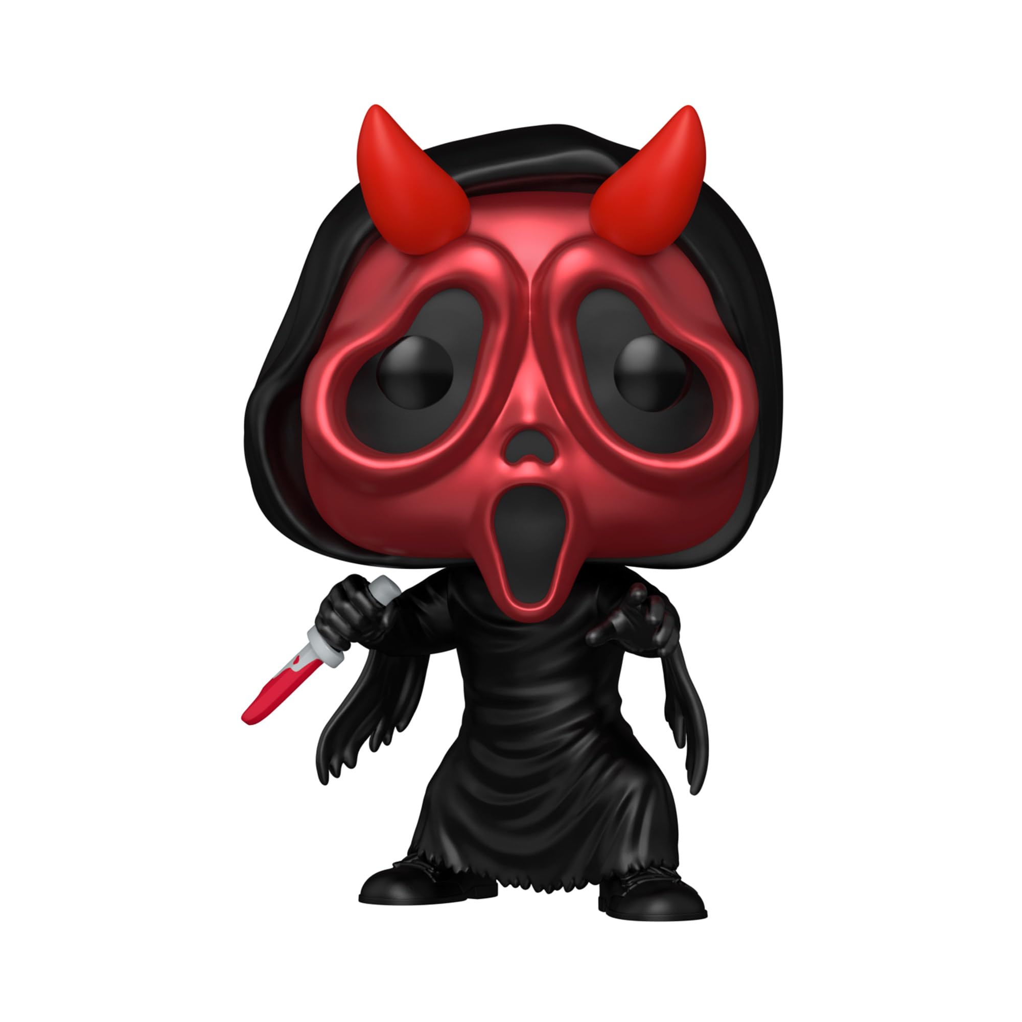 Funko POP! Vinyl: Ghost Face - Devil Mask Metallic Exclusive Figure | 3.75 in | Vinyl 2