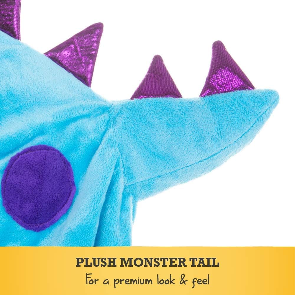 PRETEND TO BEE Dinosaur Monster Onesie - Blue and Purple Fancy Dress Costume for Kids 16