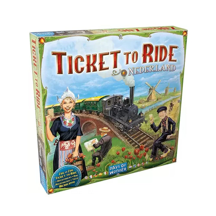 Tage des Wunders | Ticket to Ride Nederland Brettspiel-ERWEITERUNG | Brettspiel für Erwachsene und Familie | Zugspiel | Ab 8 Jahren | Für 2 bis 5 Spieler | Durchschnittliche Spielzeit 30–60 Minuten