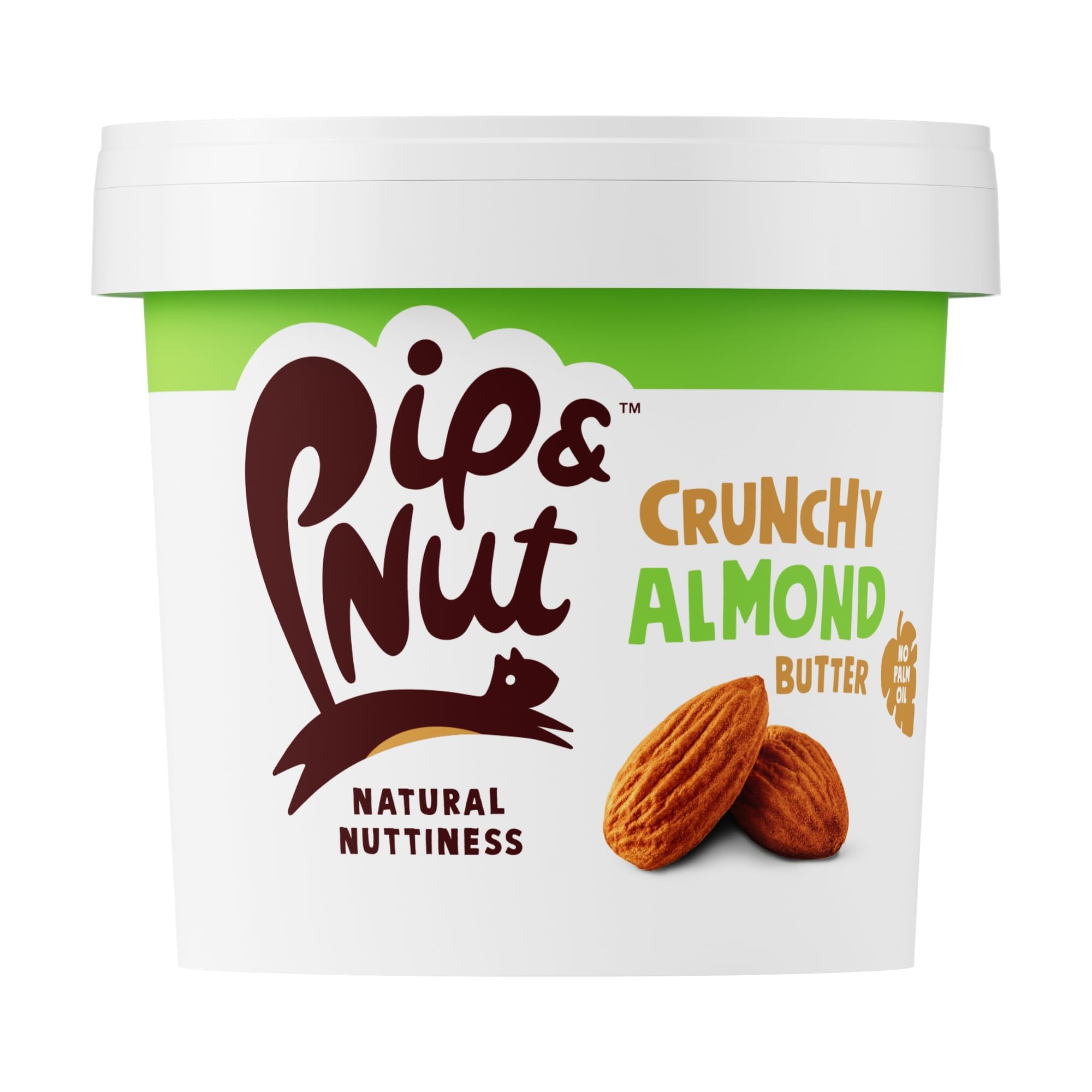 Pip & Nut Crunchy Almond Butter - Made with Californian Almonds | 1 kg