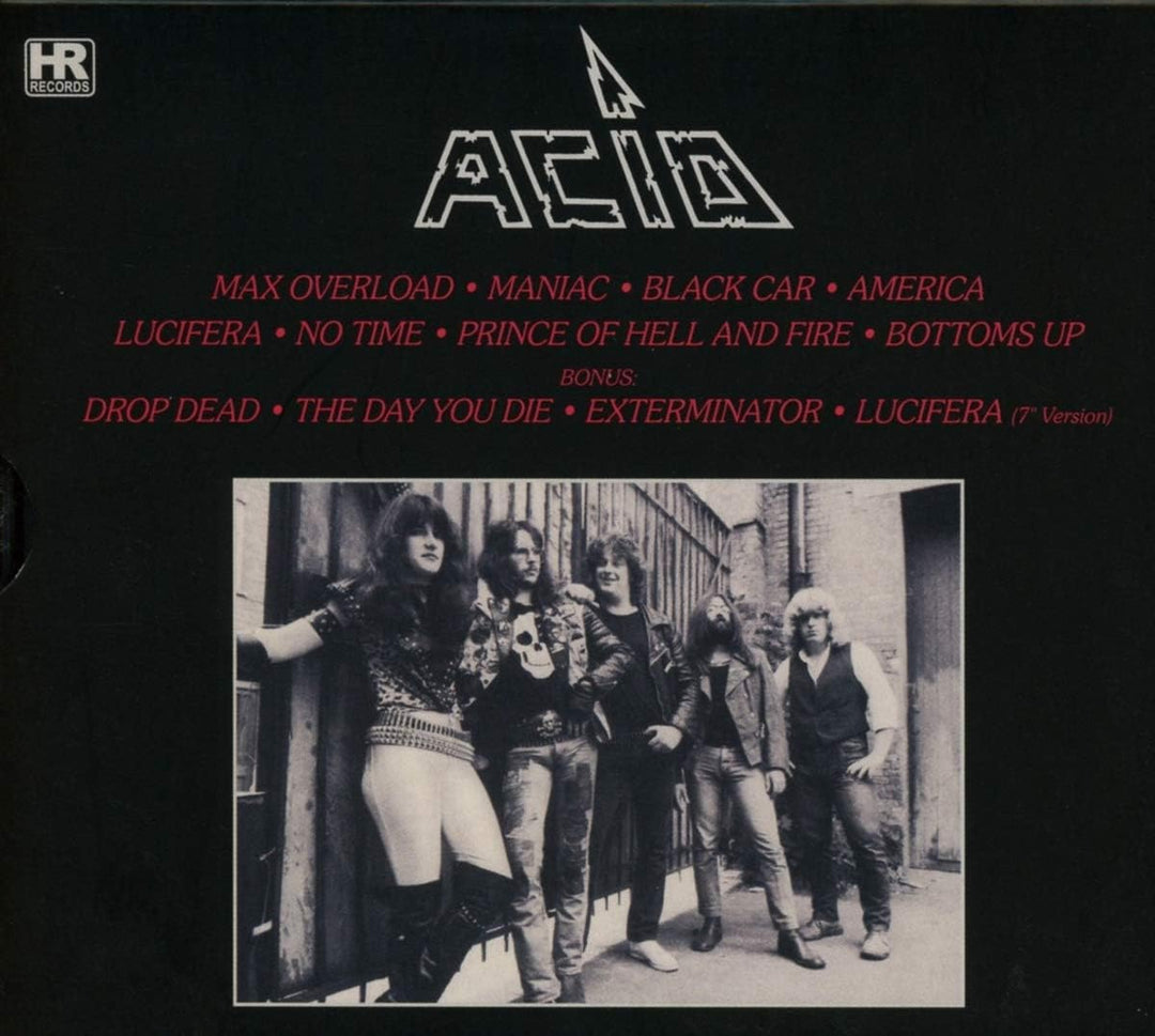 Acid - Maniac (1983) | Cult Female-Fronted Heavy Metal Album | Reissued with Bonus Tracks