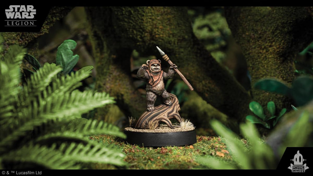 Star Wars Legion: Logray &amp; Wicket Commander