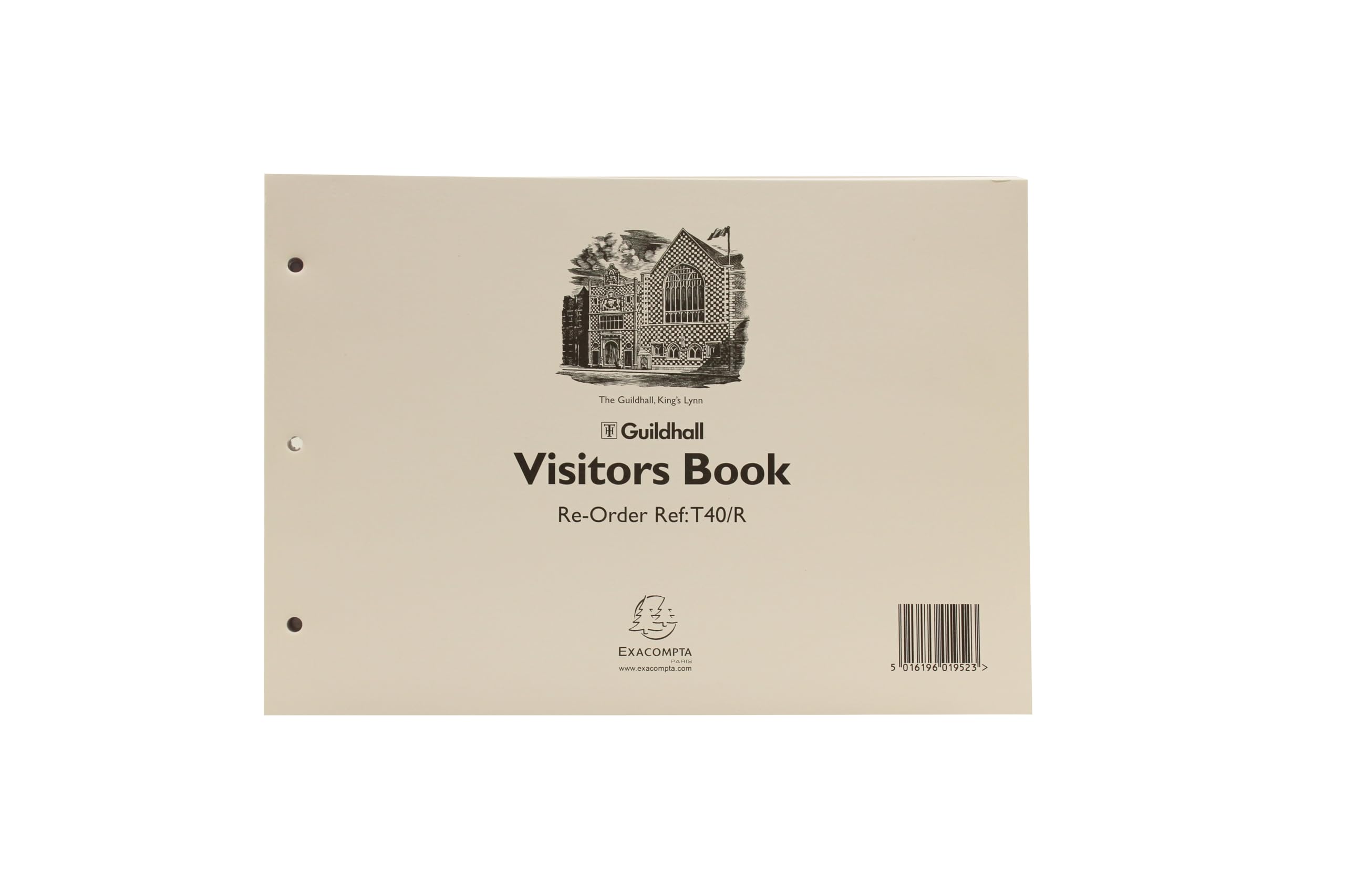 Guildhall Loose-Leaf Visitors Book Refill Sheets | A4 Size | 50 Sheets
