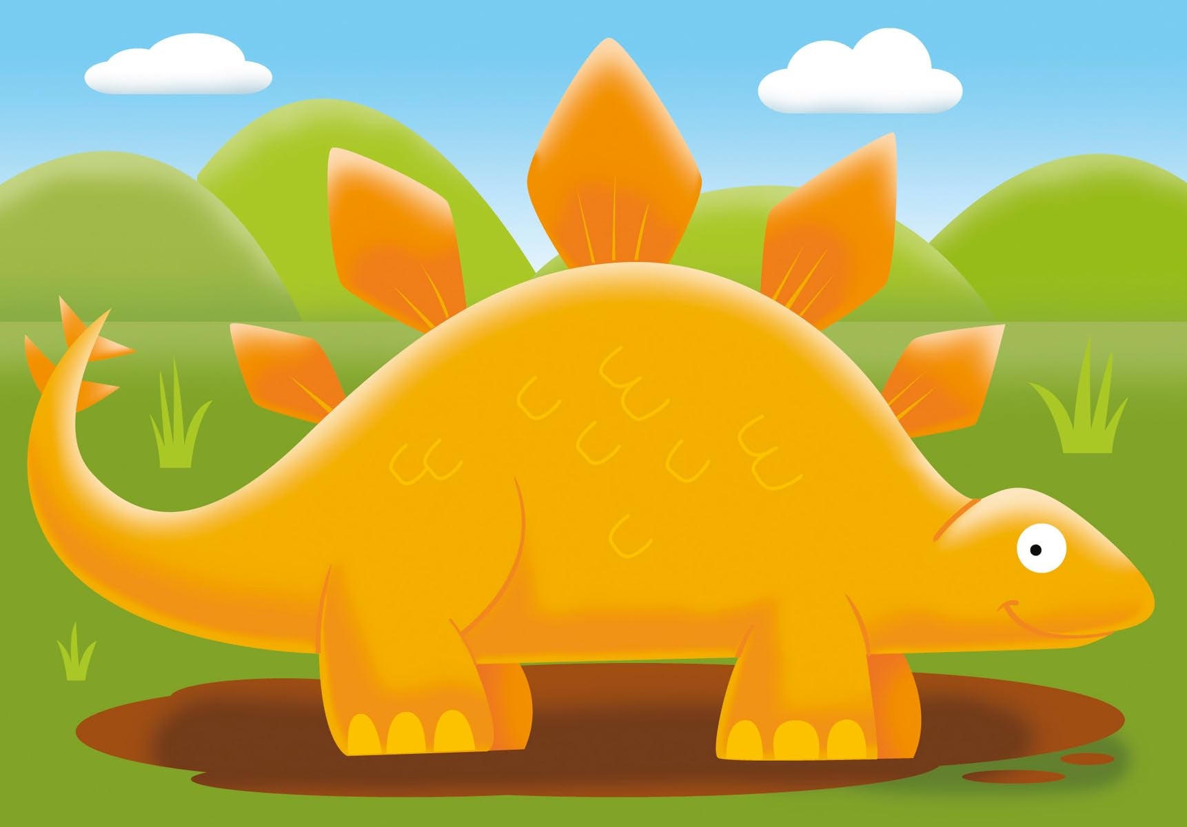 Ravensburger Jolly Dinosaurs My First Jigsaw Puzzles for Toddlers Age 18 Months+ | 2, 3, 4 & 5 Piece Sets