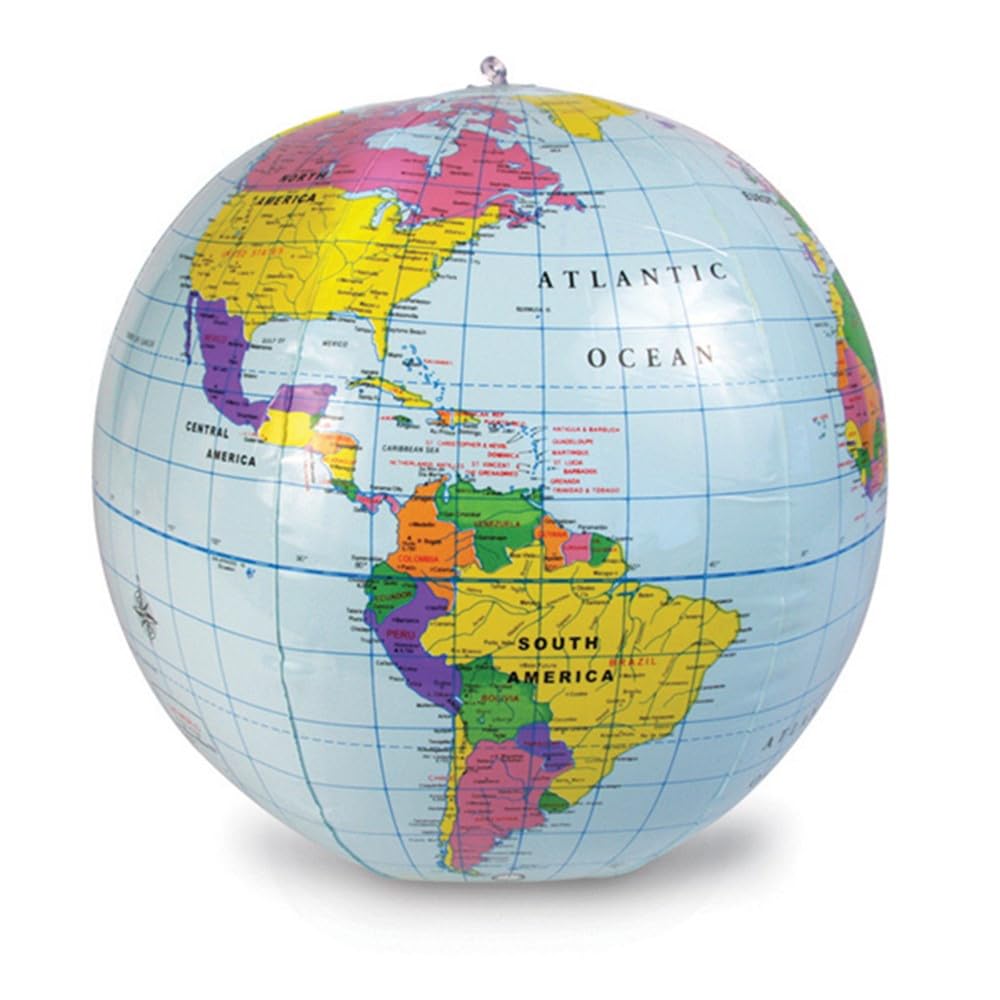 Learning Resources Inflatable Globe Without Light | Ages 5-9 | Medium Size