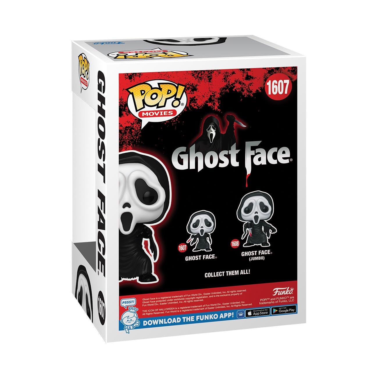 Funko Pop! Movies: Ghostface - Glow In the Dark | 3.75 in Vinyl Figure | Model 81684 4