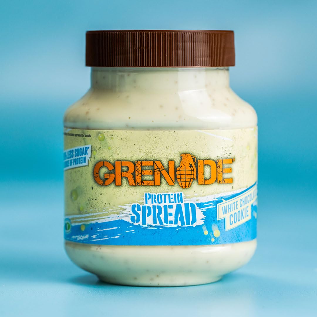 Grenade White Chocolate Cookie Protein Spread - 20% Protein | Low Sugar | 360 g Jar 5