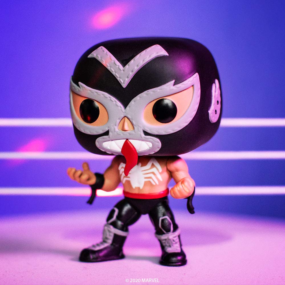 Funko Pop! Marvel Lucha Libre Edition - El Venenoide Vinyl Figure #707 (53869)