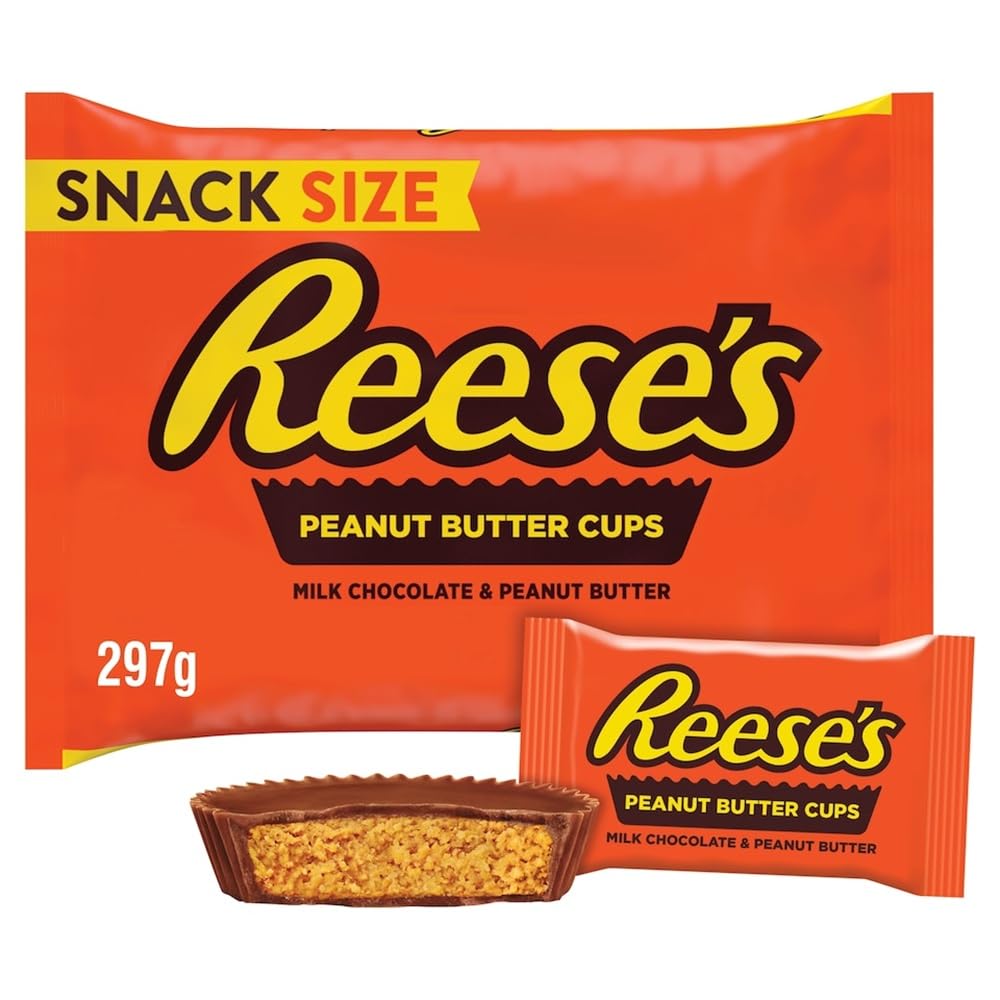 Reese's Snack Size Peanut Butter Cups Chocolate Candy Variety Pack - 297g