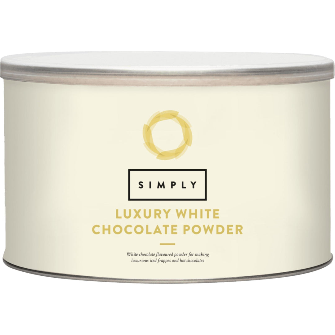 Simply - Luxury White Hot Chocolate Powder for Smooth & Creamy Drinks