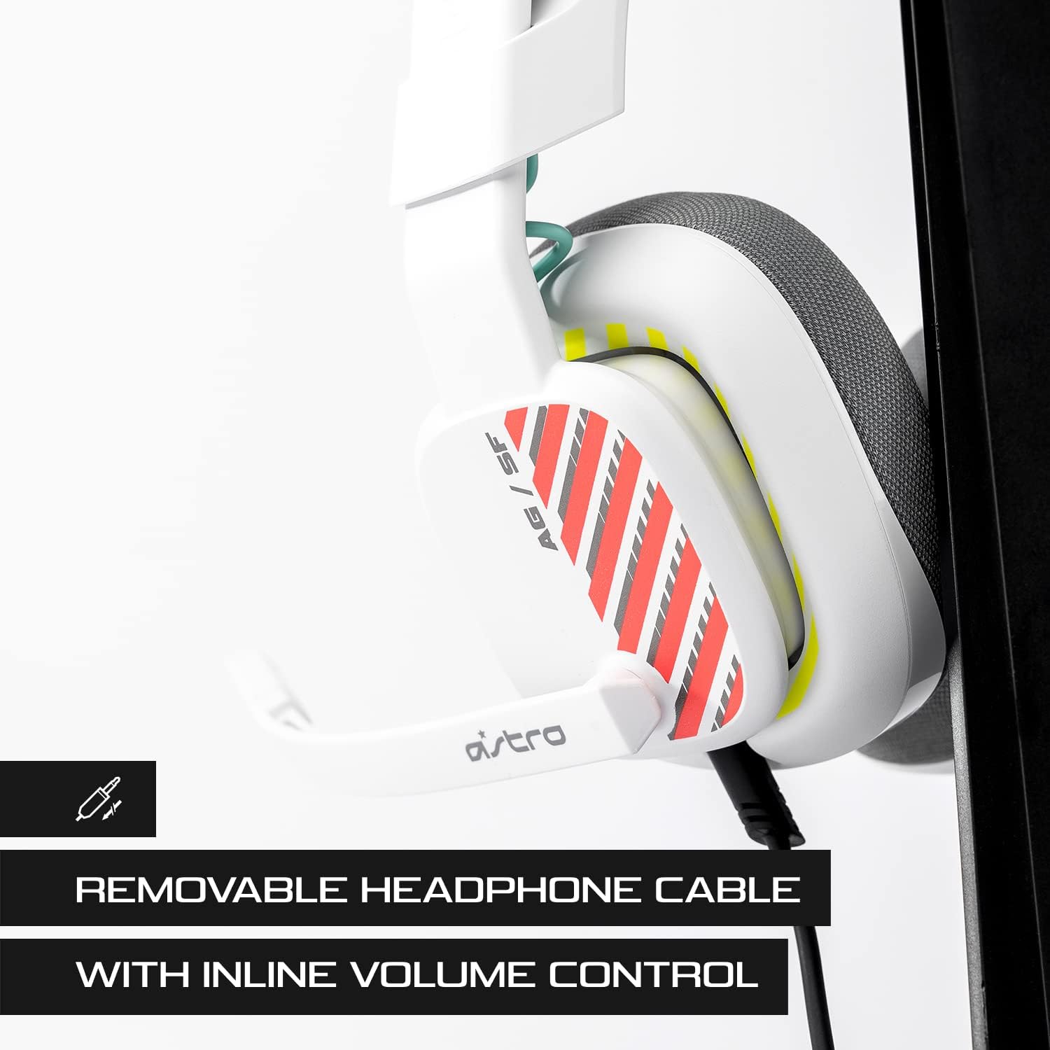 ASTRO A10 Gaming Headset Gen 2 - Wired Over-Ear Headphones with Flip-to-Mute Mic for PC, Xbox, PlayStation 3