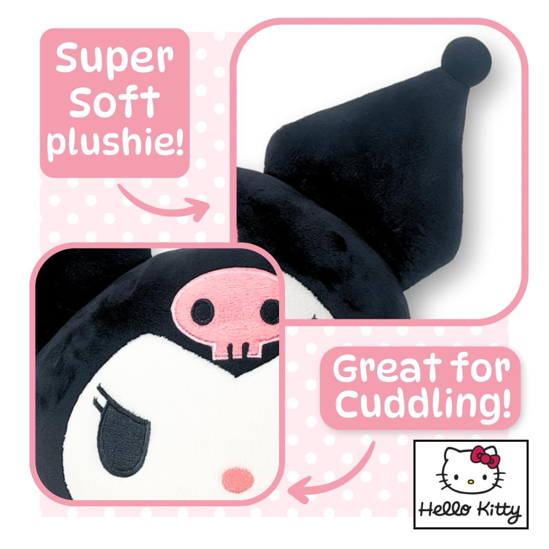 Hello Kitty Official Kuromi Plush - 44.5 CM Large Standing Plush Toy 6
