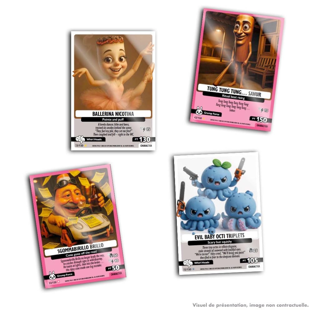 Panini Skifidol Italian Brainrot Trading Cards - Multiset 5