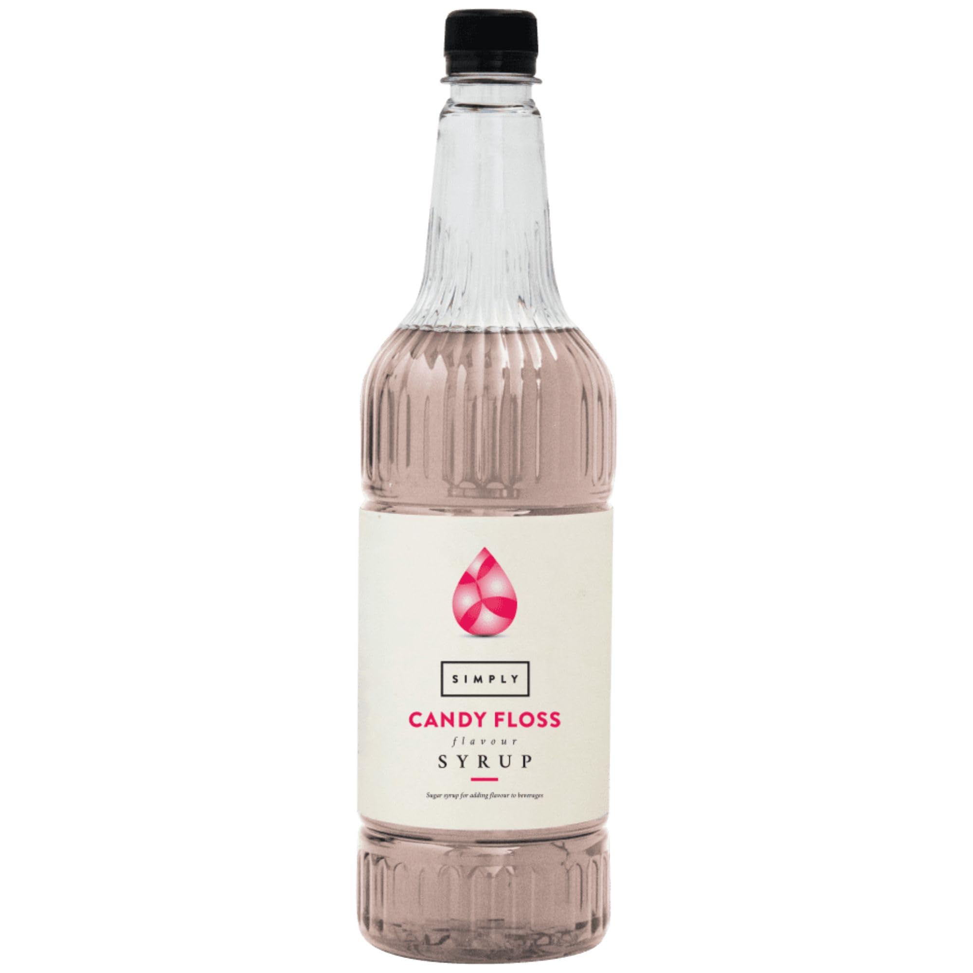 Simply Candy Floss Syrup - Warm Sugary Taste | Vegan | 1 Litre 1