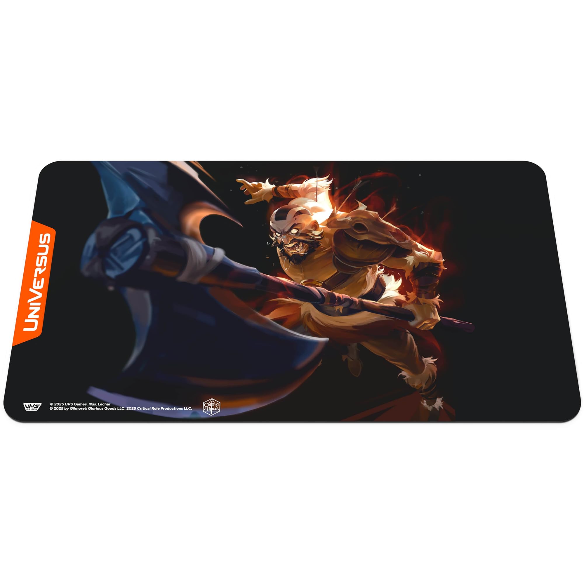 UniVersus Critical Role: Heroes of Exandria Grog Strongjaw Playmat 24 x 14 Inches 4