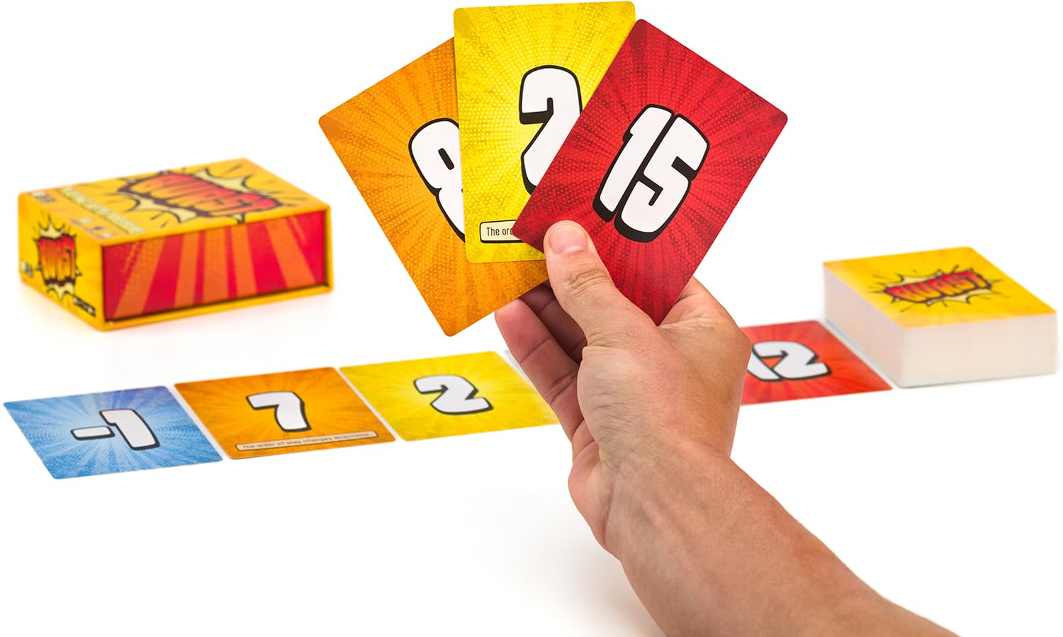 Lost Boy Entertainment Burst Card Game | Family Party Game | Ages 10+ | 90 Cards 5