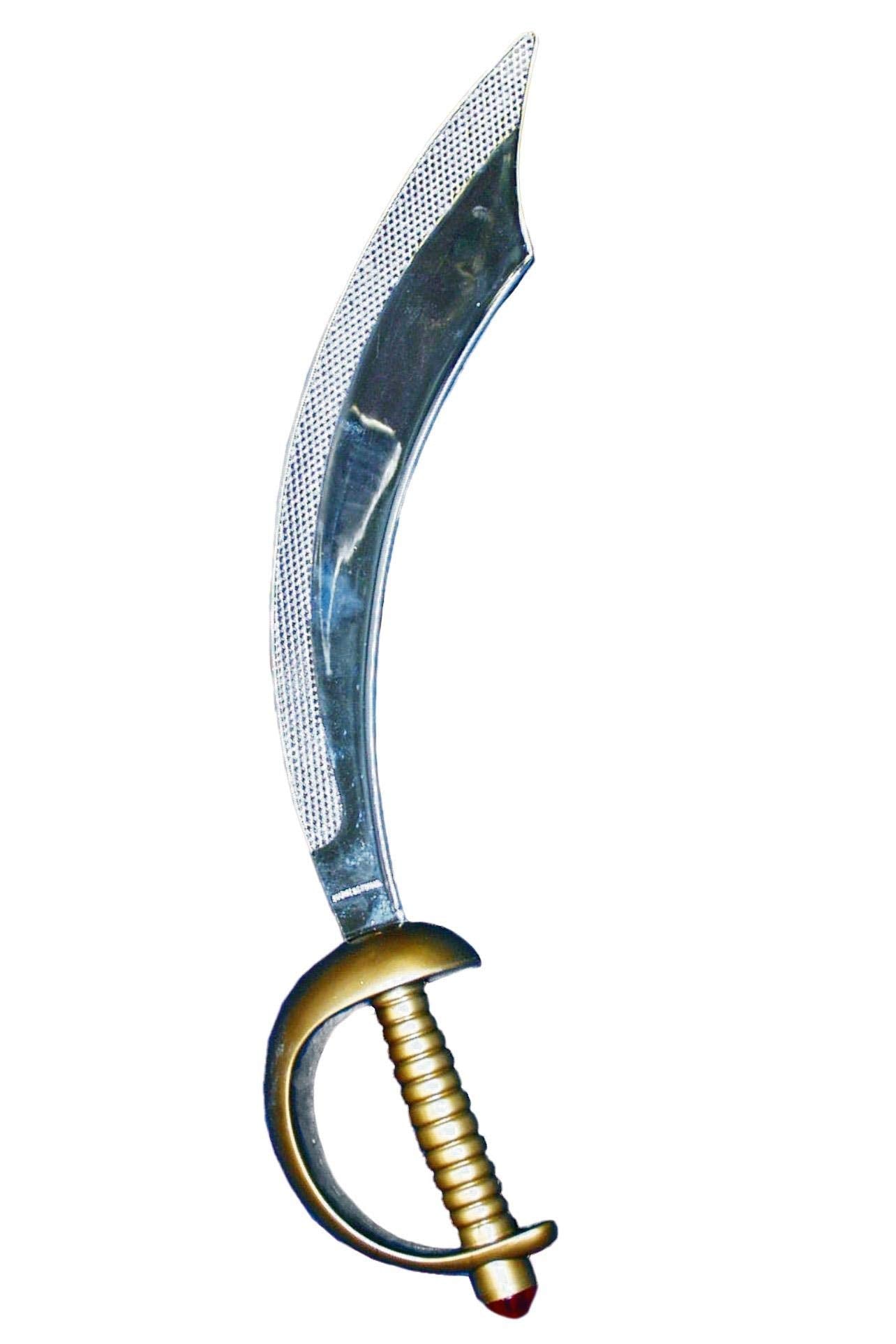 Smiffys Pirate Eyepatch and Silver Cutlass Sword 8