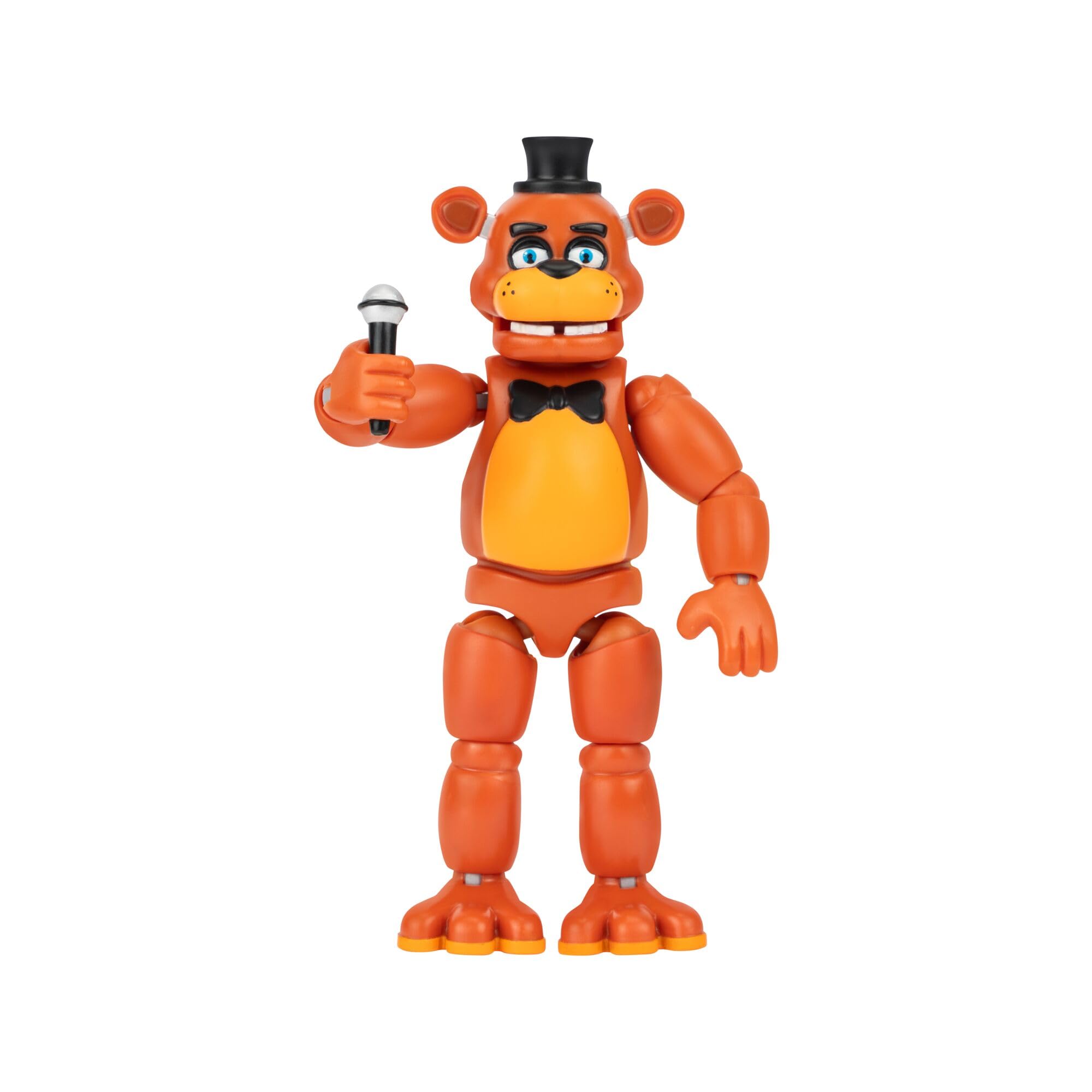 Jazwares Five Nights at Freddy's Classic Freddy 5-Inch Articulated Action Figure with Jumpscare 2
