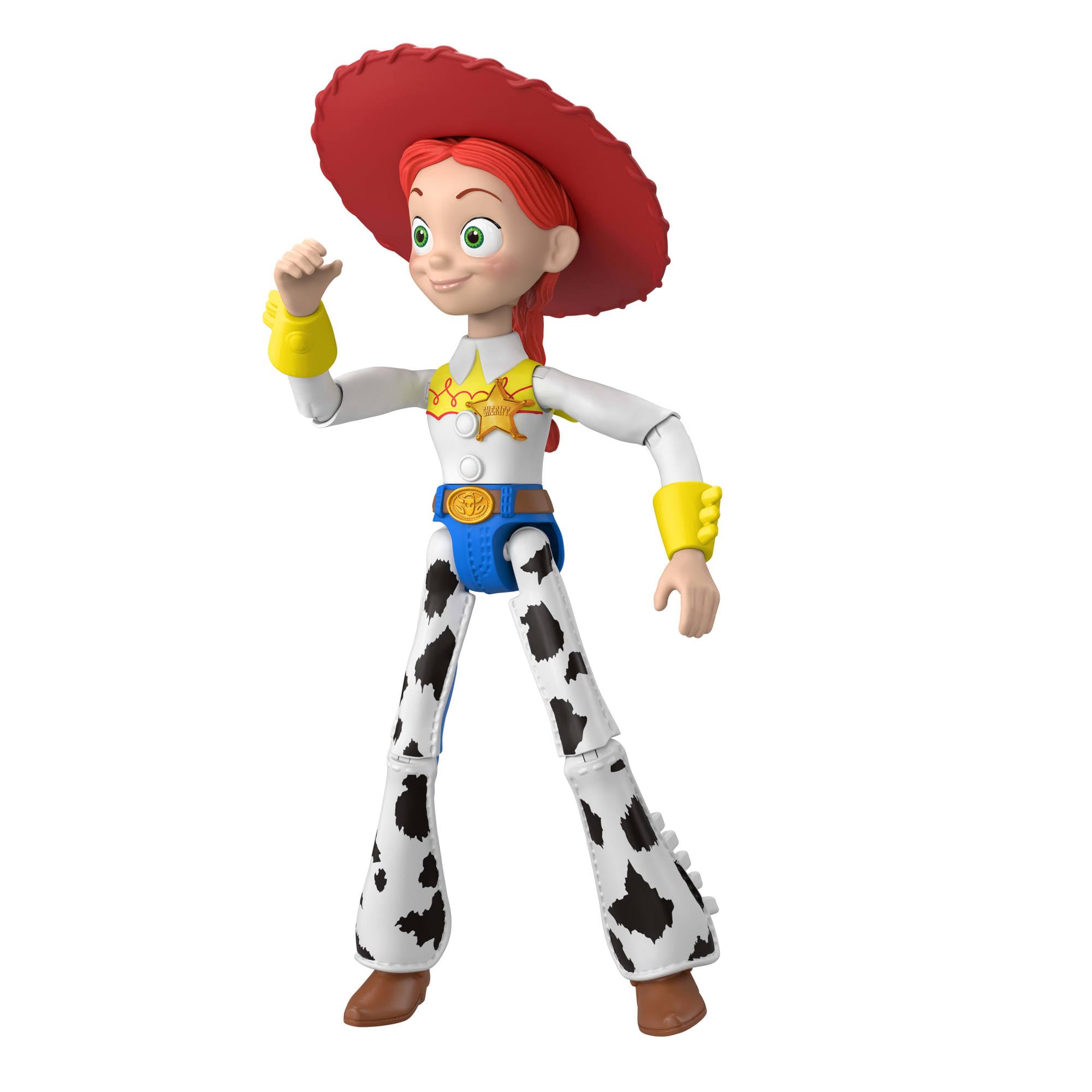 Mattel Disney and Pixar Toy Story Jessie Action Figure - 8.8 Inch, 12 Posable Joints, Removable Hat 2