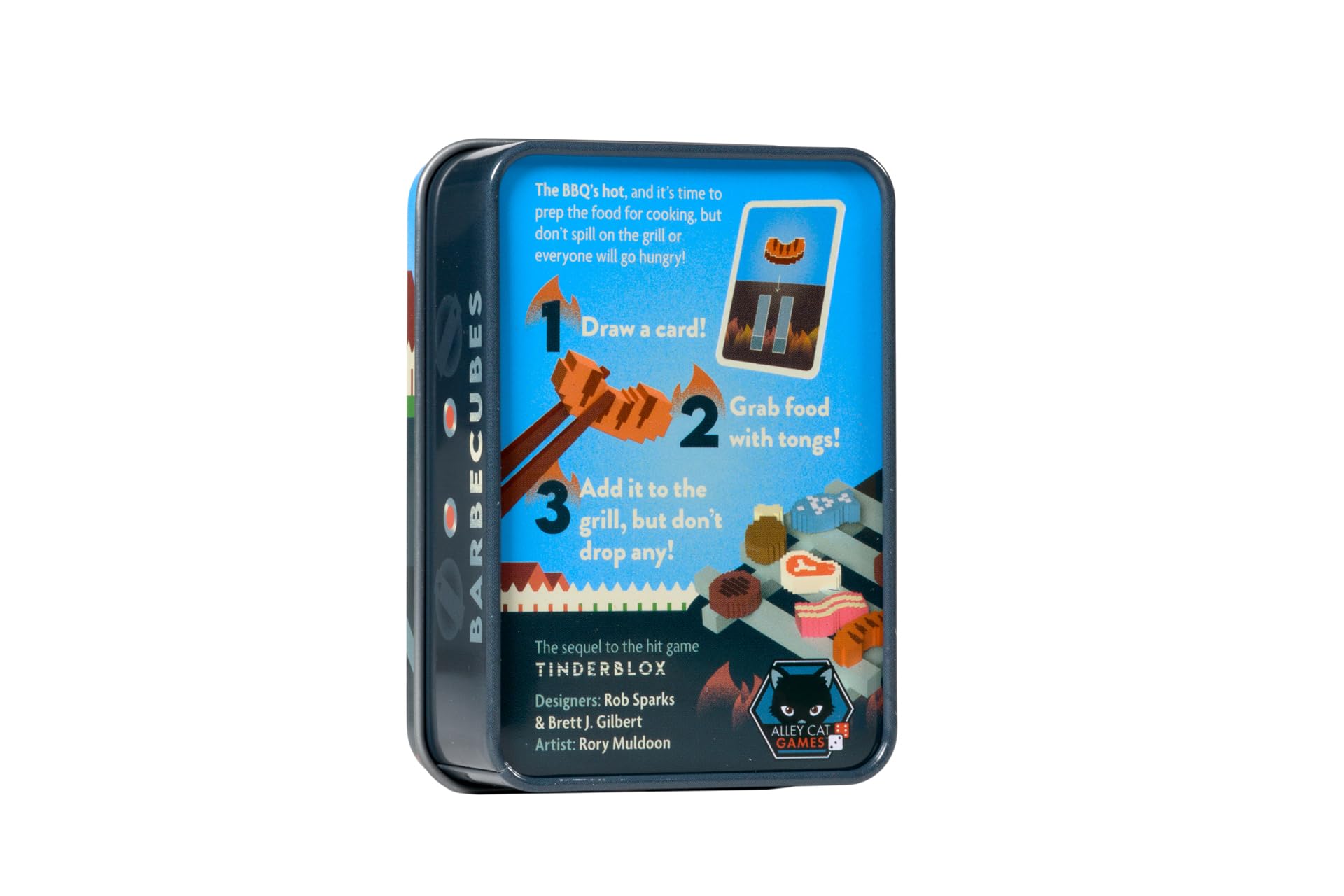 Alley Cat Games Barbecubes - Meat Edition | Dexterity Stacking Game | Ages 8+