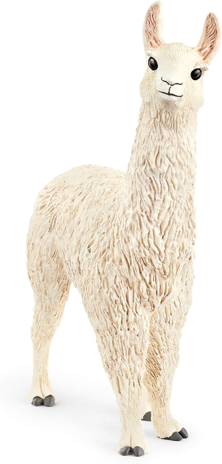 Schleich Farm World Llama Figure 13920 | Ages 3+ | White | Miniature Toy 1