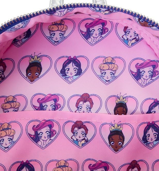 Loungefly Disney Princess Manga Style Mini Backpack (WDBK3603)